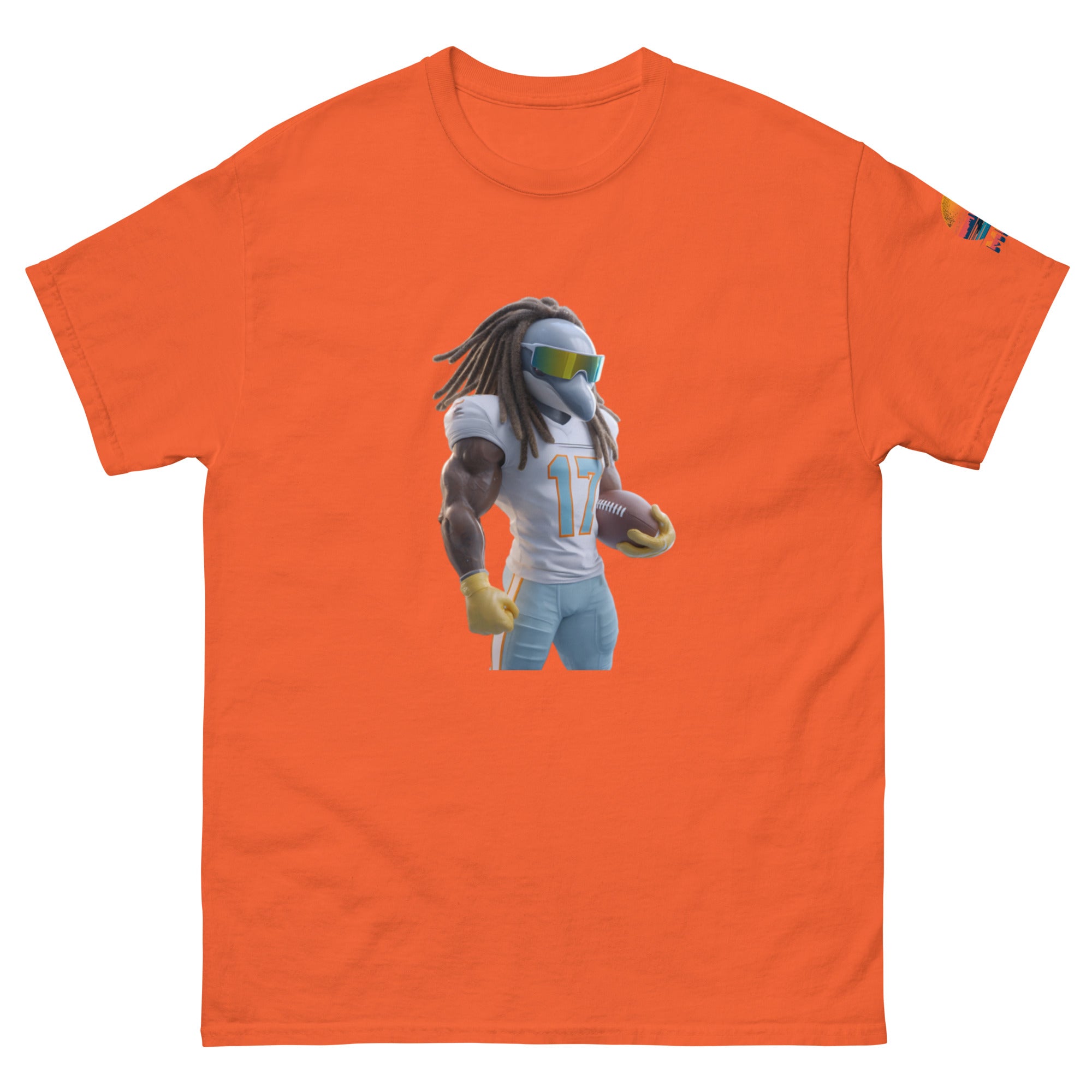 Dolphin 11 M Unisex classic tee Orange