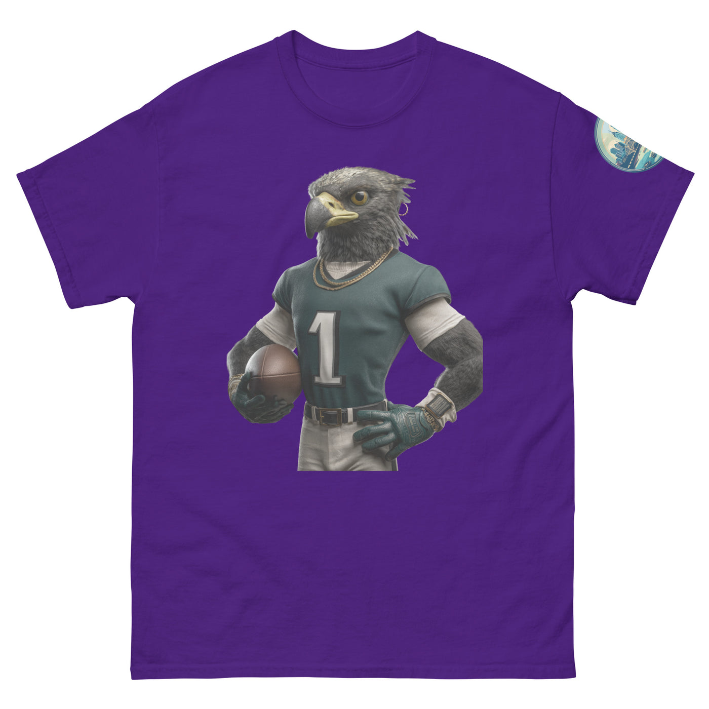 Eagle 4 Men Unisex classic tee Purple