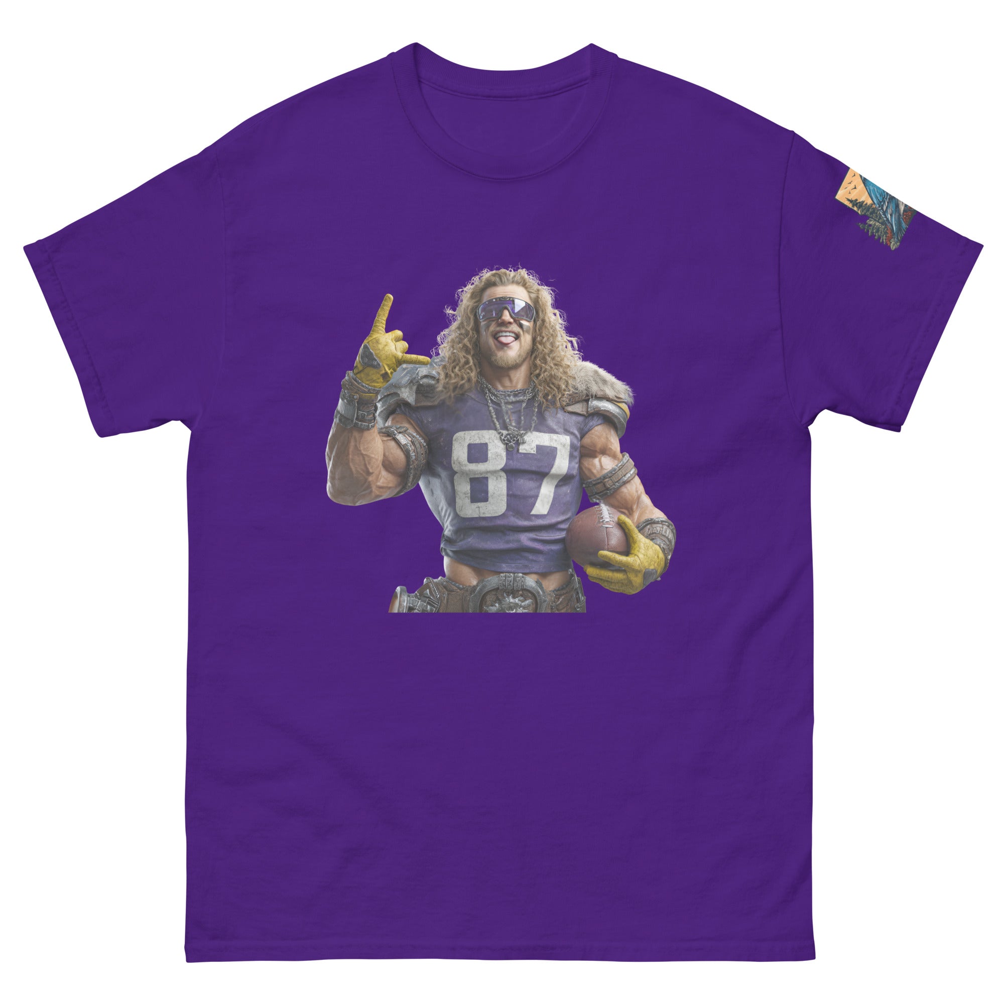 Viking 6 M Unisex classic tee Purple