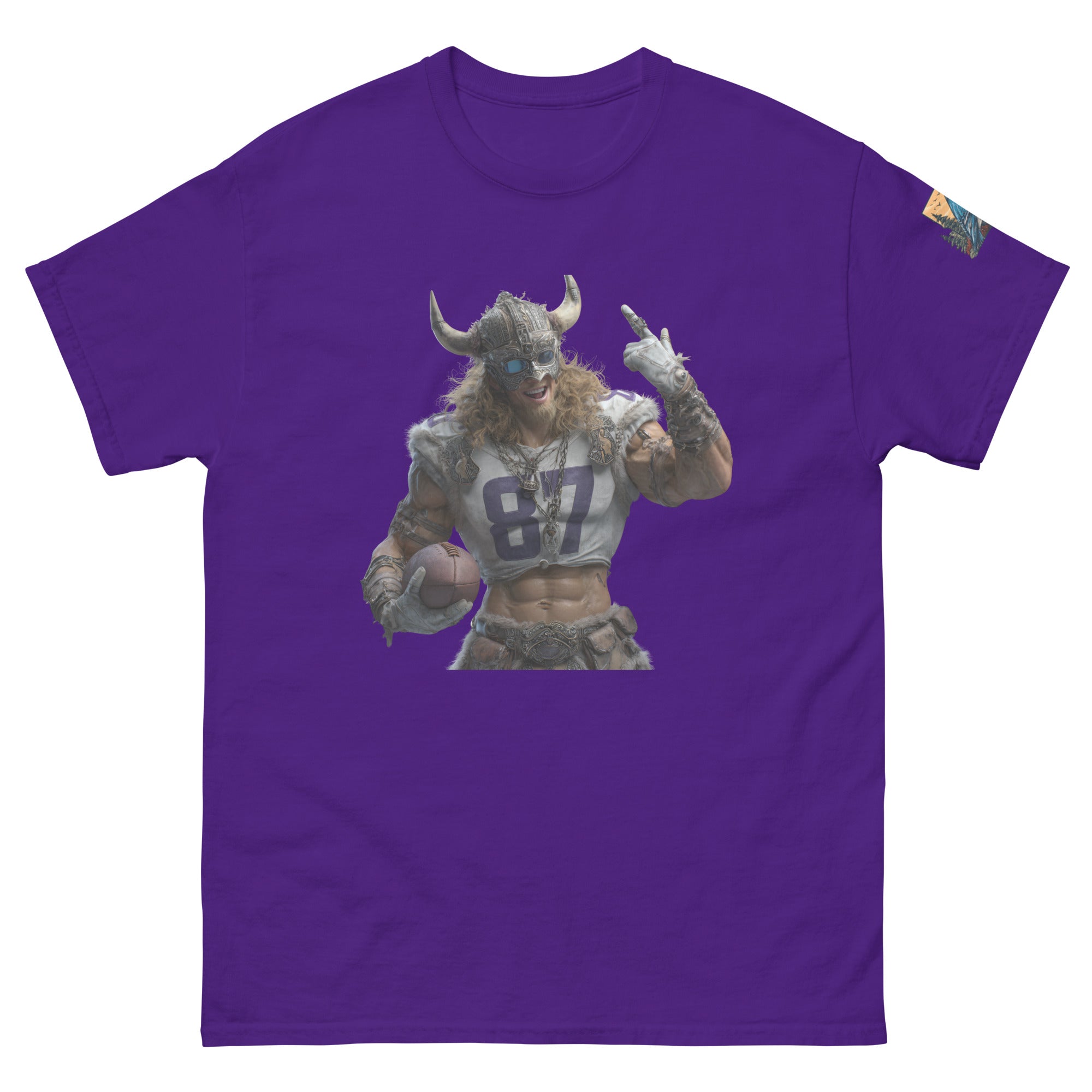 Viking 10 M Unisex classic tee Purple