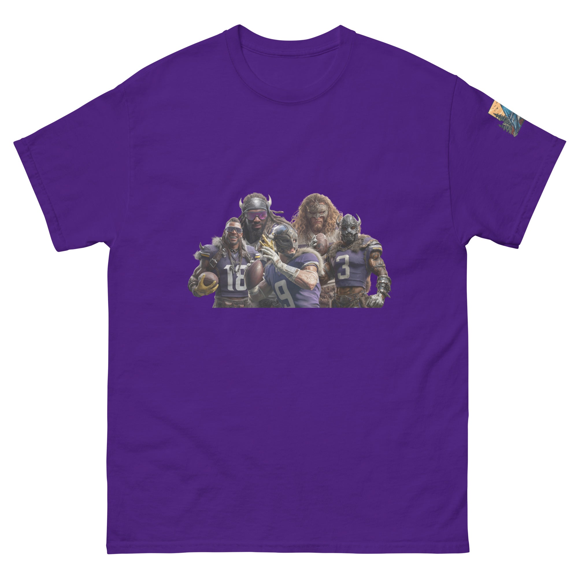 Viking 11 M Unisex classic tee Purple