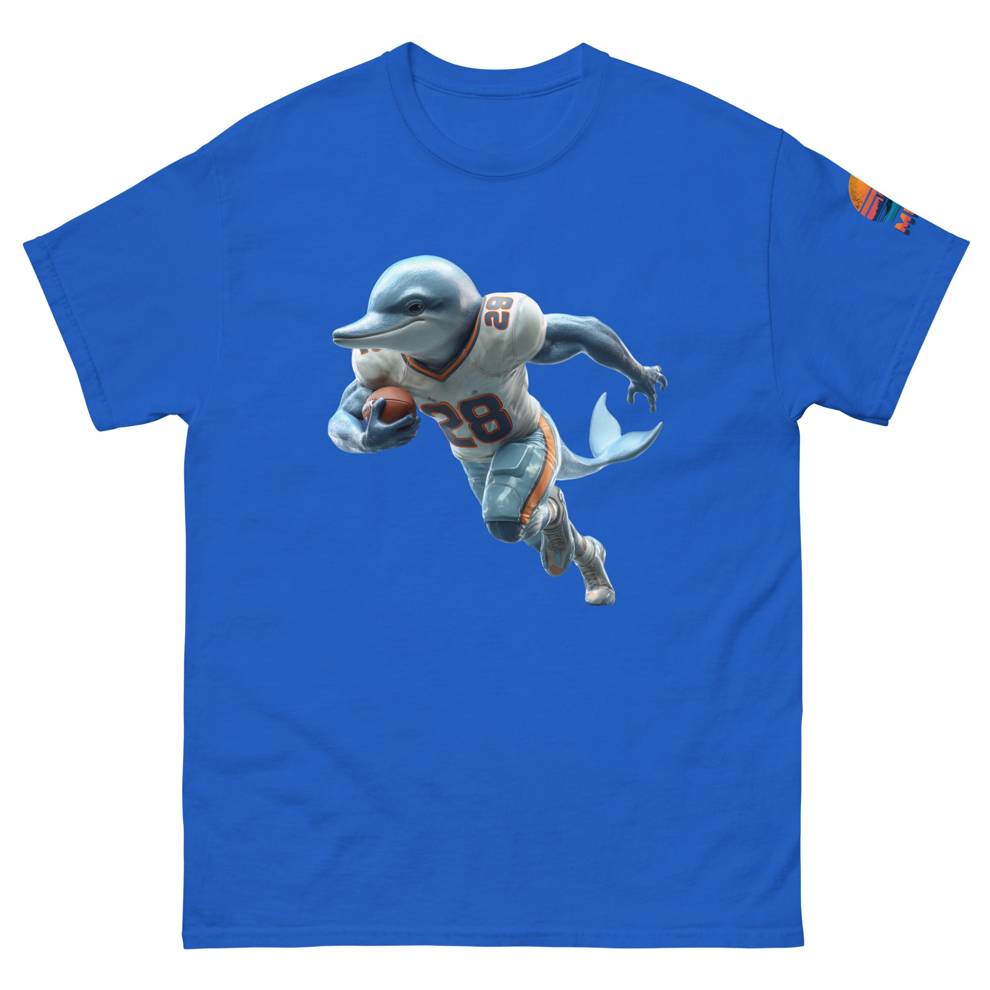 Dolphin 2 M Unisex classic tee Royal