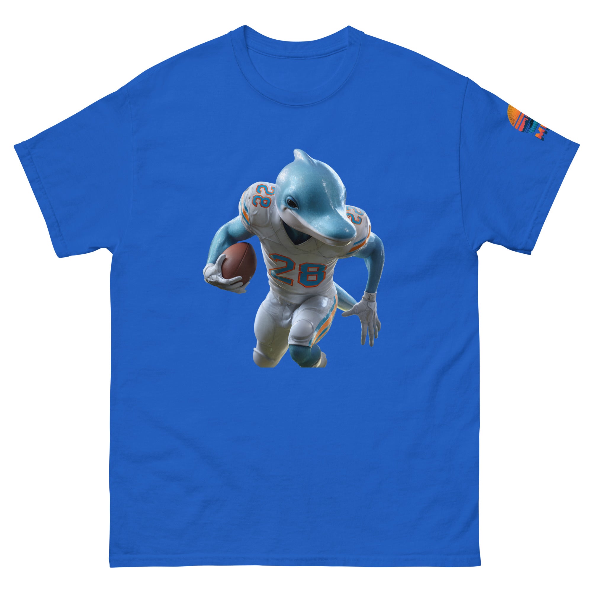 Dolphin 3 M Unisex classic tee Royal
