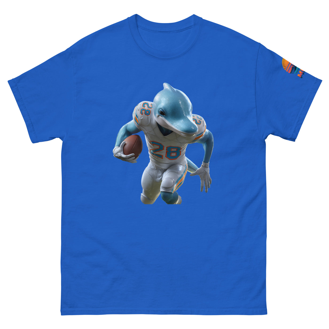 Dolphin 3 M Unisex classic tee Royal