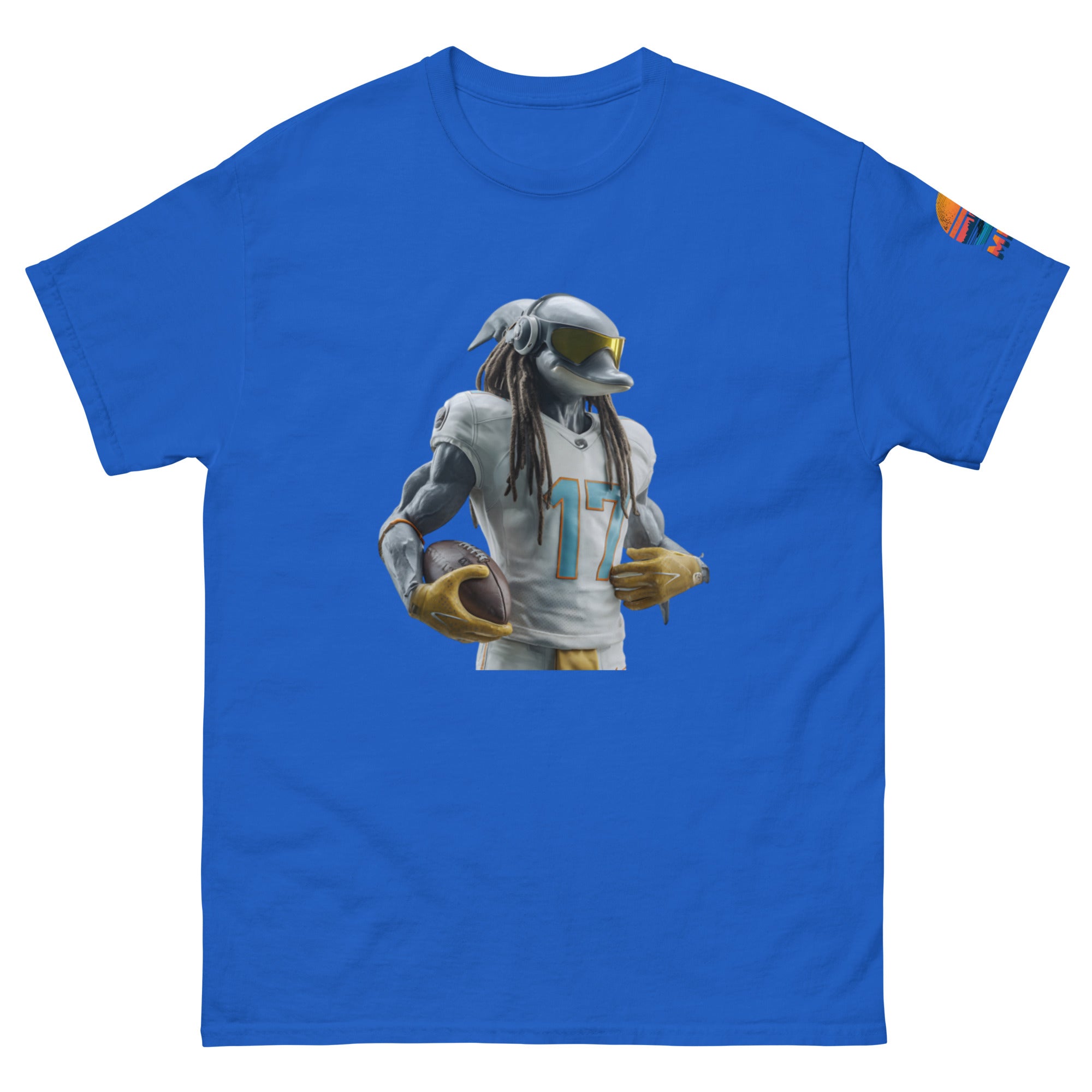 Dolphin 4 M Unisex classic tee Royal