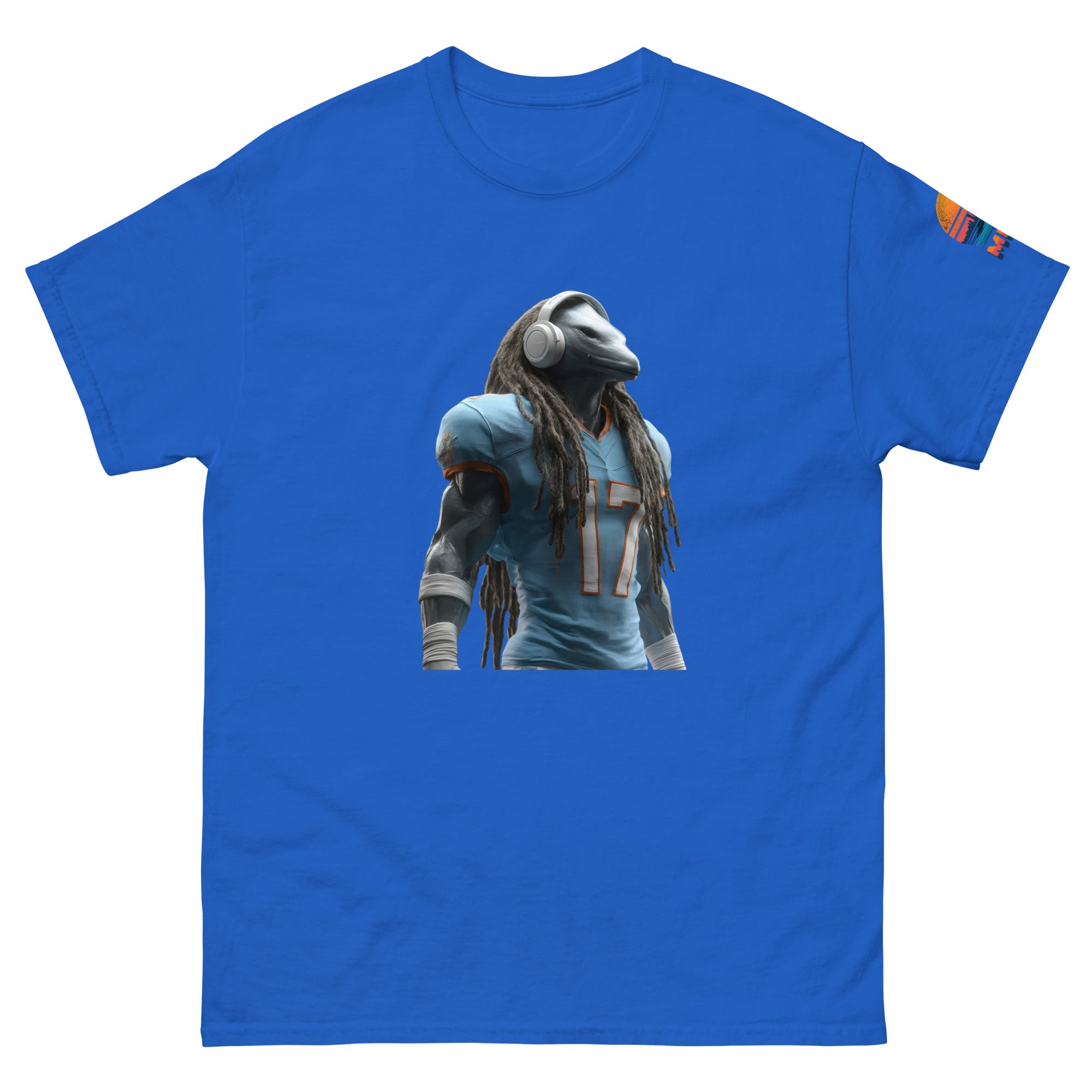 Dolphin 6 M Unisex classic tee Royal