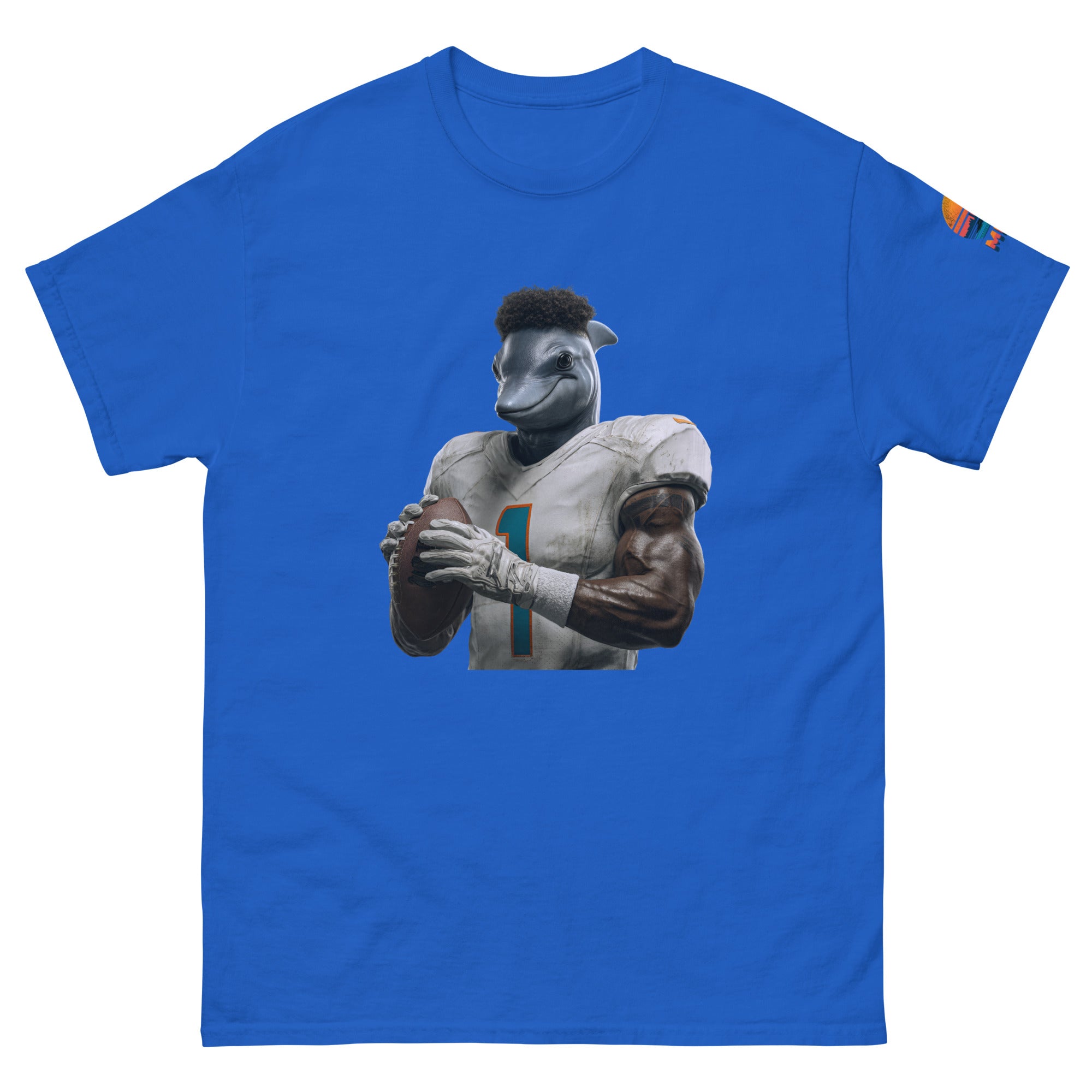 Dolphin 7 M Unisex classic tee Royal