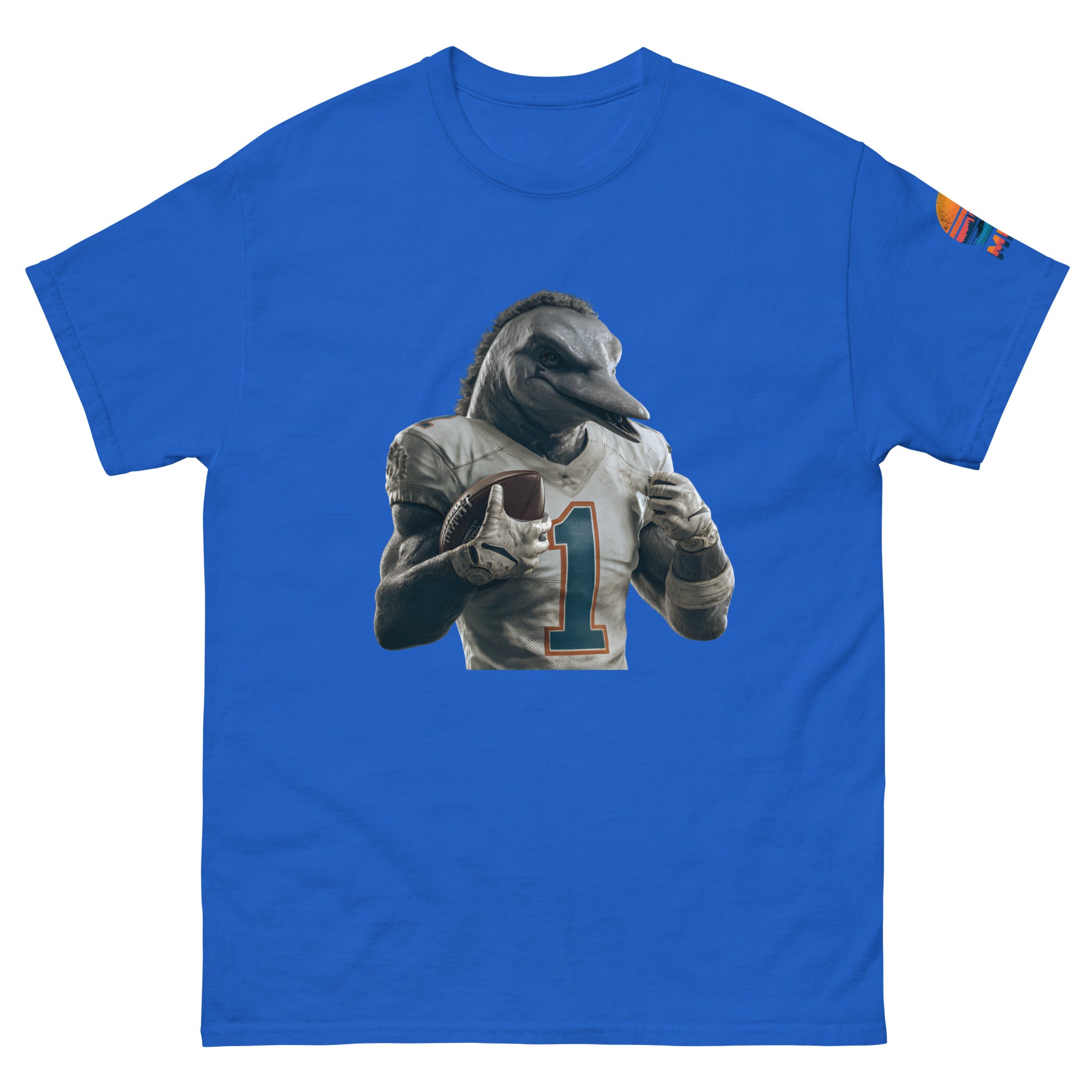 Dolphin 8 M Unisex classic tee Royal