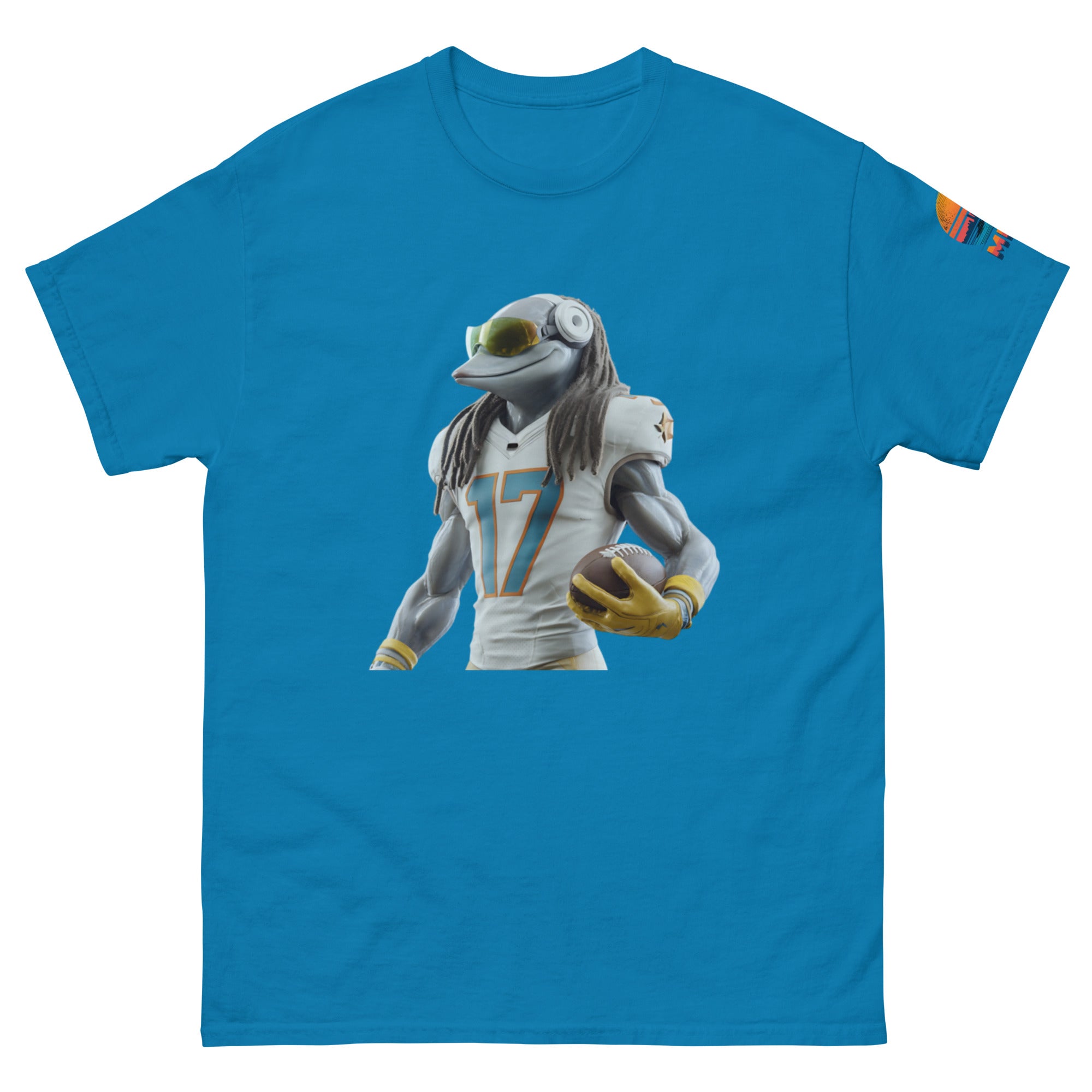 Dolphin 5 M Unisex classic tee Sapphire