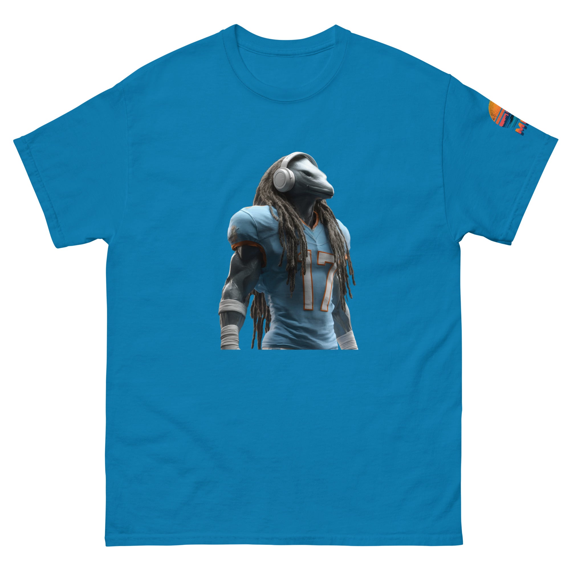 Dolphin 6 M Unisex classic tee Sapphire