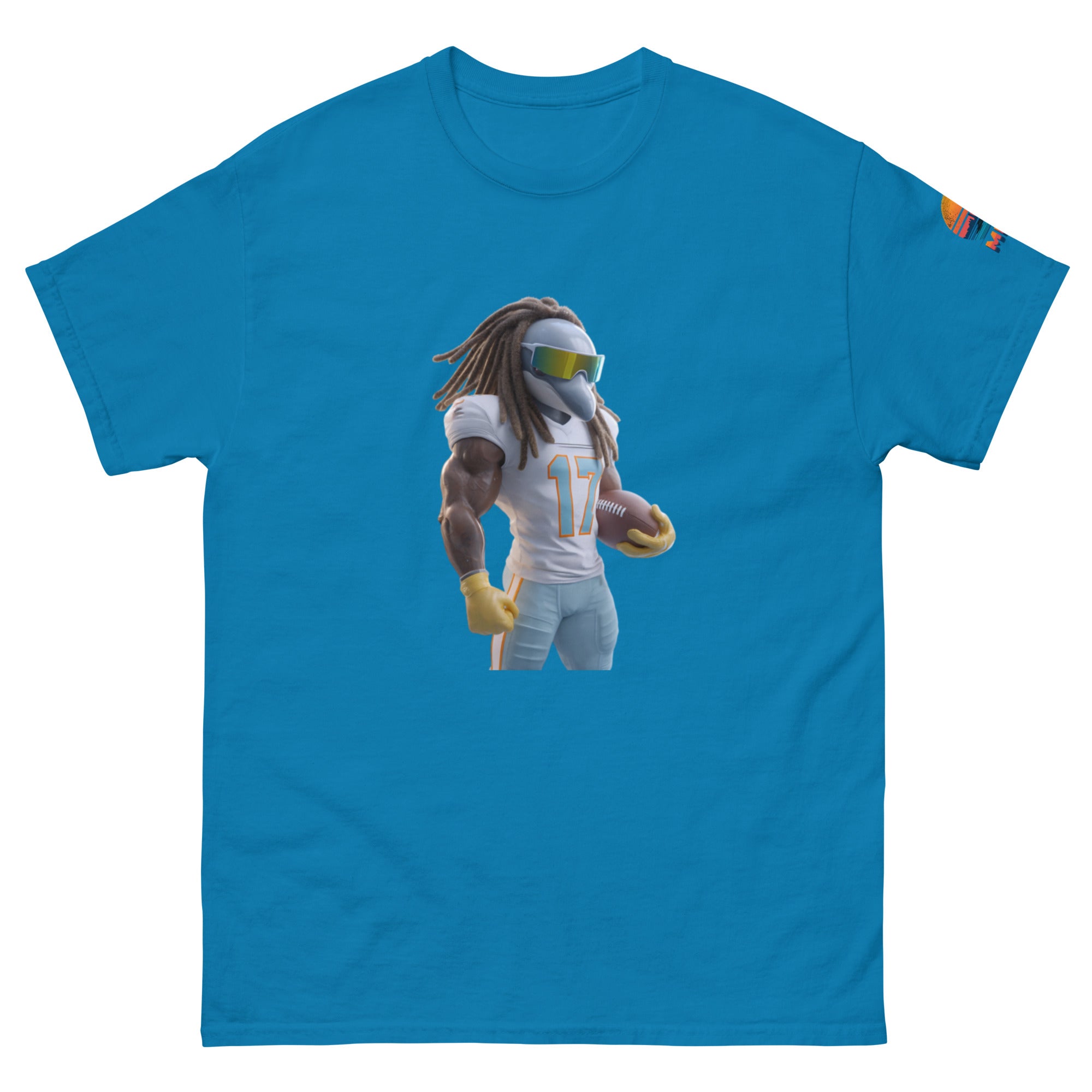 Dolphin 11 M Unisex classic tee Sapphire