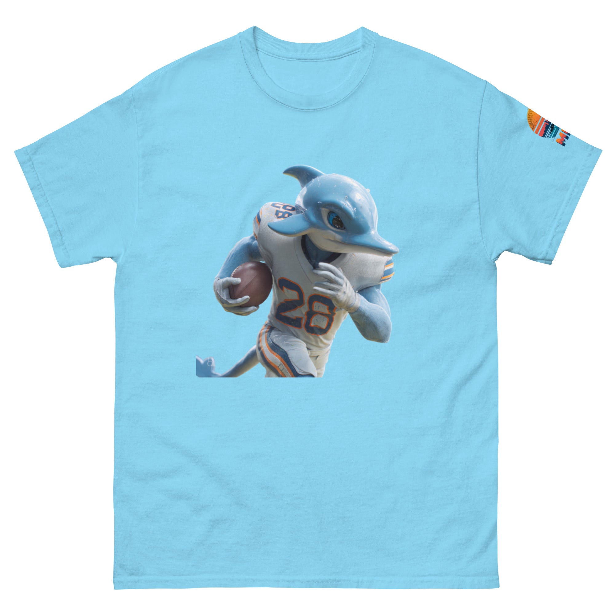 Dolphin 1 M Unisex classic tee Sky