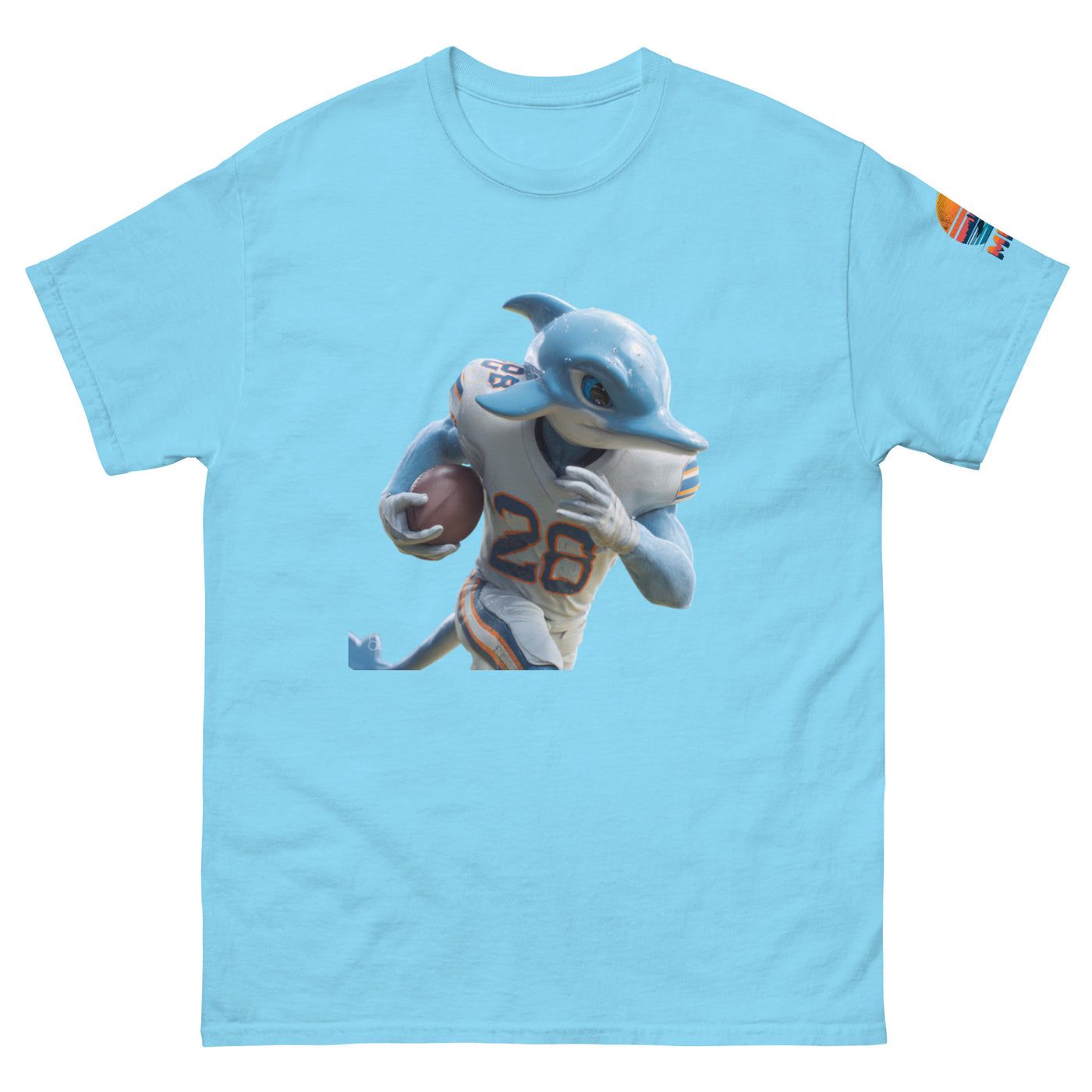 Dolphin 1 M Unisex classic tee Sky