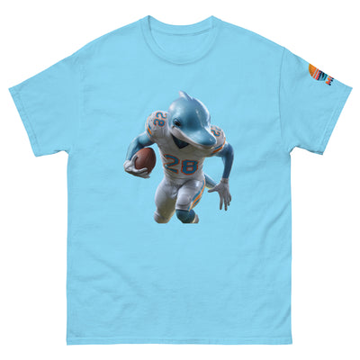 Dolphin 3 M Unisex classic tee Sky