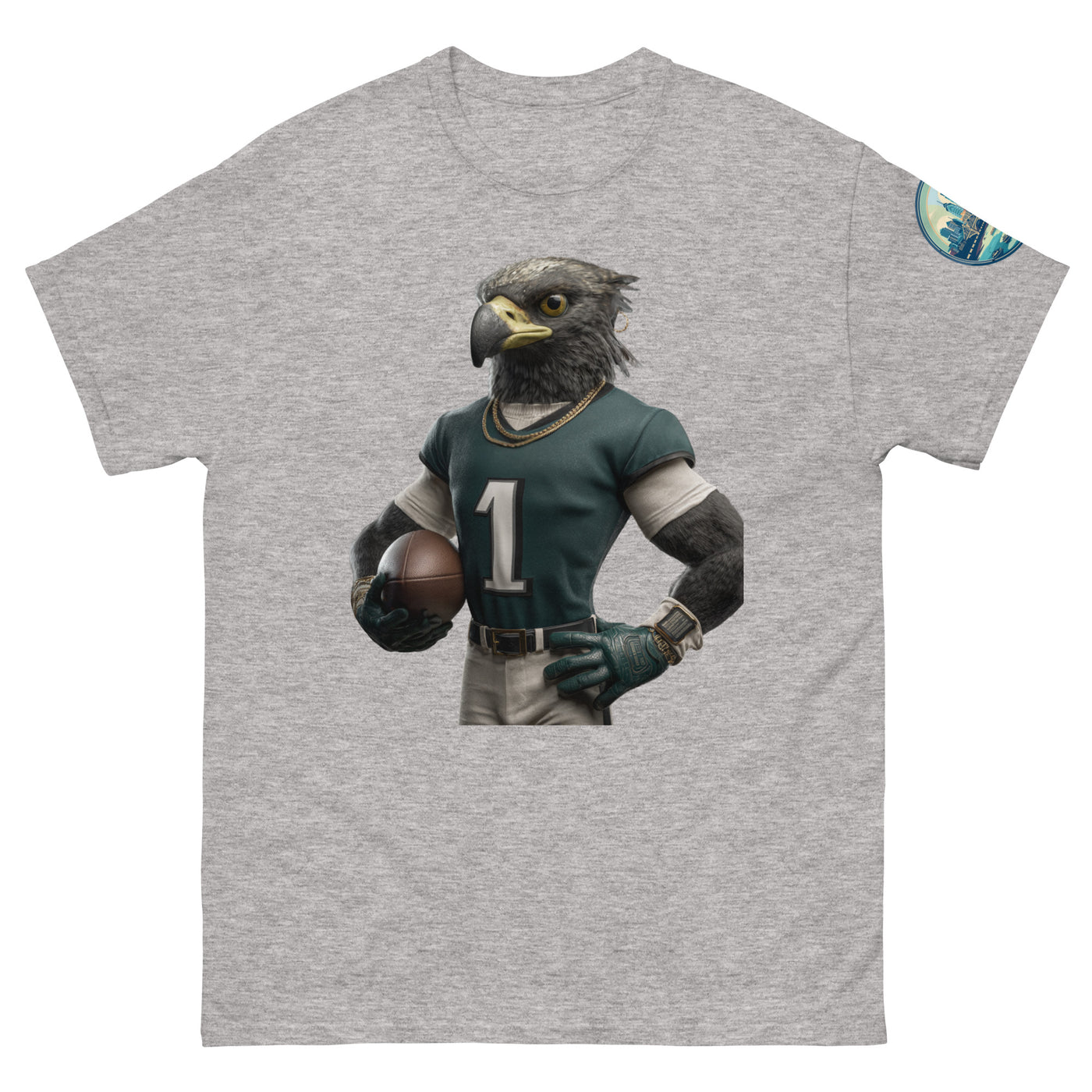 Eagle 4 Men Unisex classic tee Sport Grey