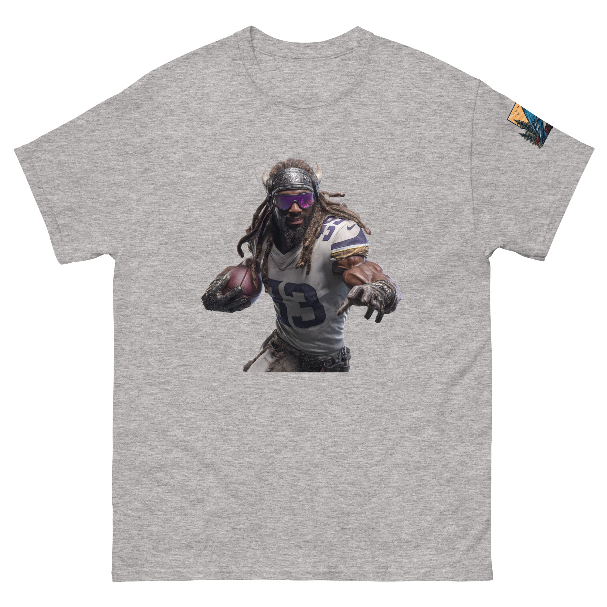 Viking 3 M Unisex classic tee Sport Grey