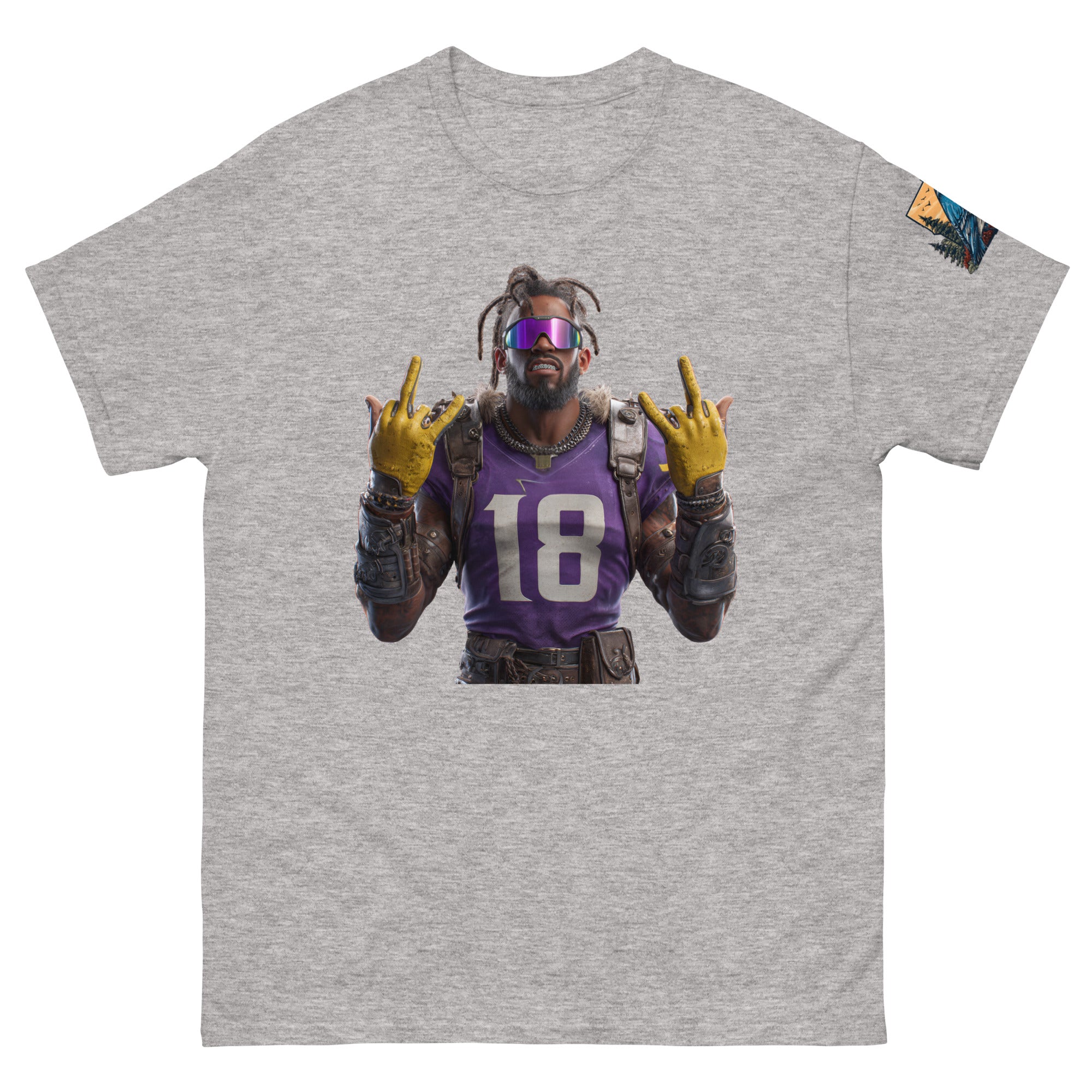 Viking 4 M Unisex classic tee Sport Grey