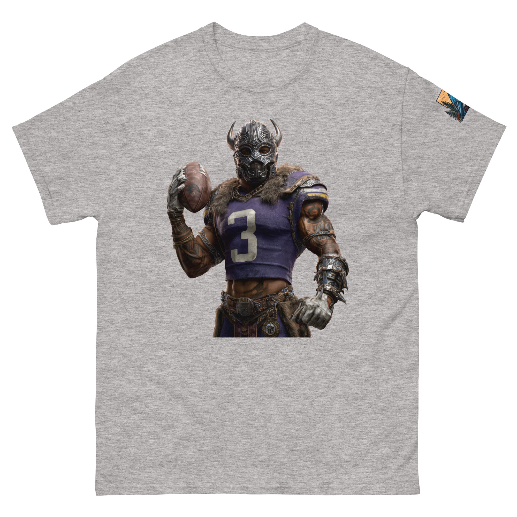 Viking 7 M Unisex classic tee Sport Grey