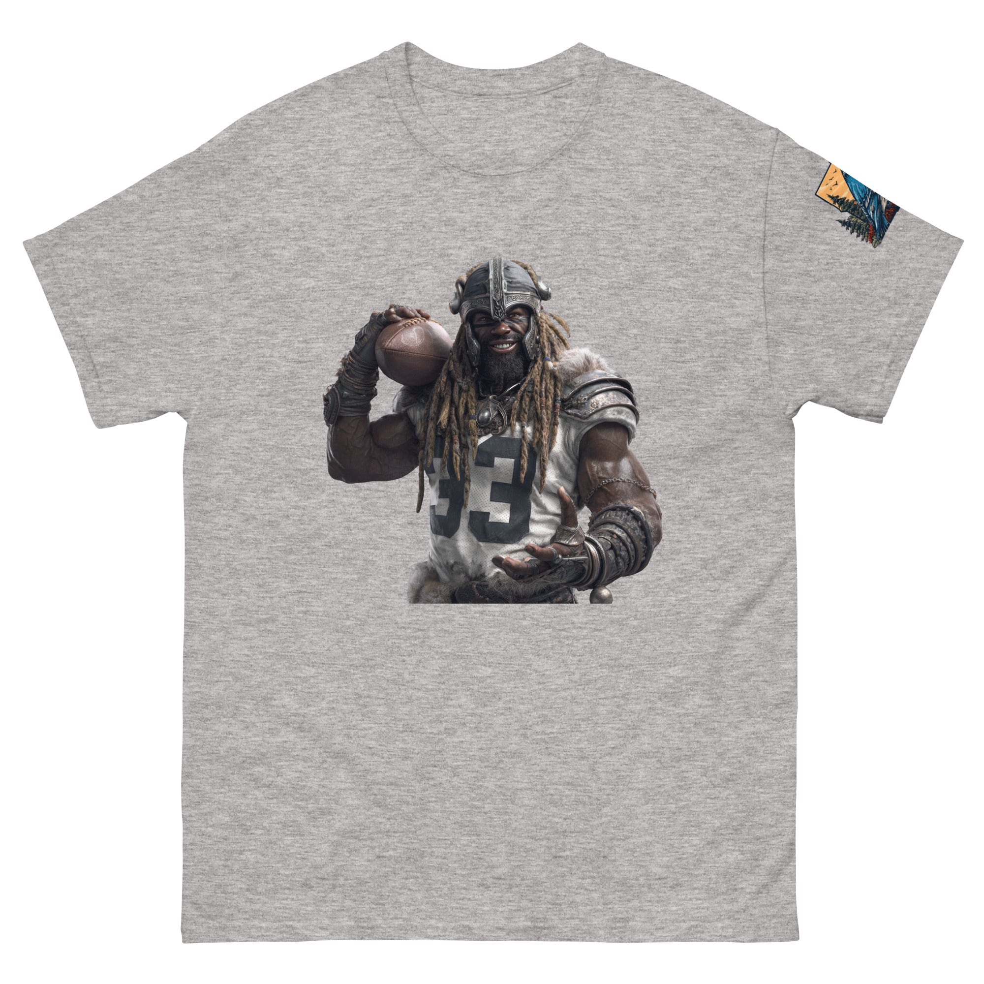 Viking 9 M Unisex classic tee Sport Grey