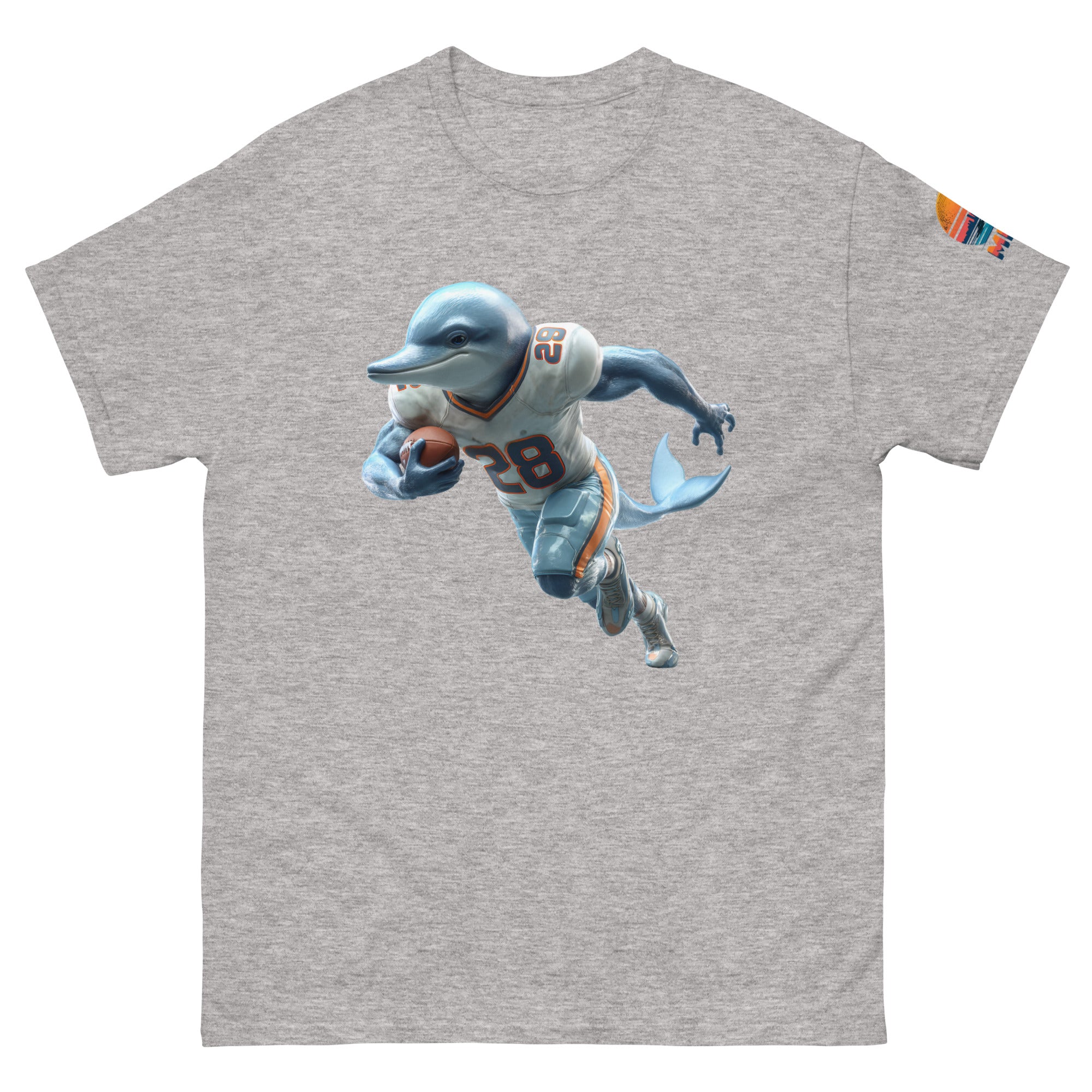 Dolphin 2 M Unisex classic tee Sport Grey