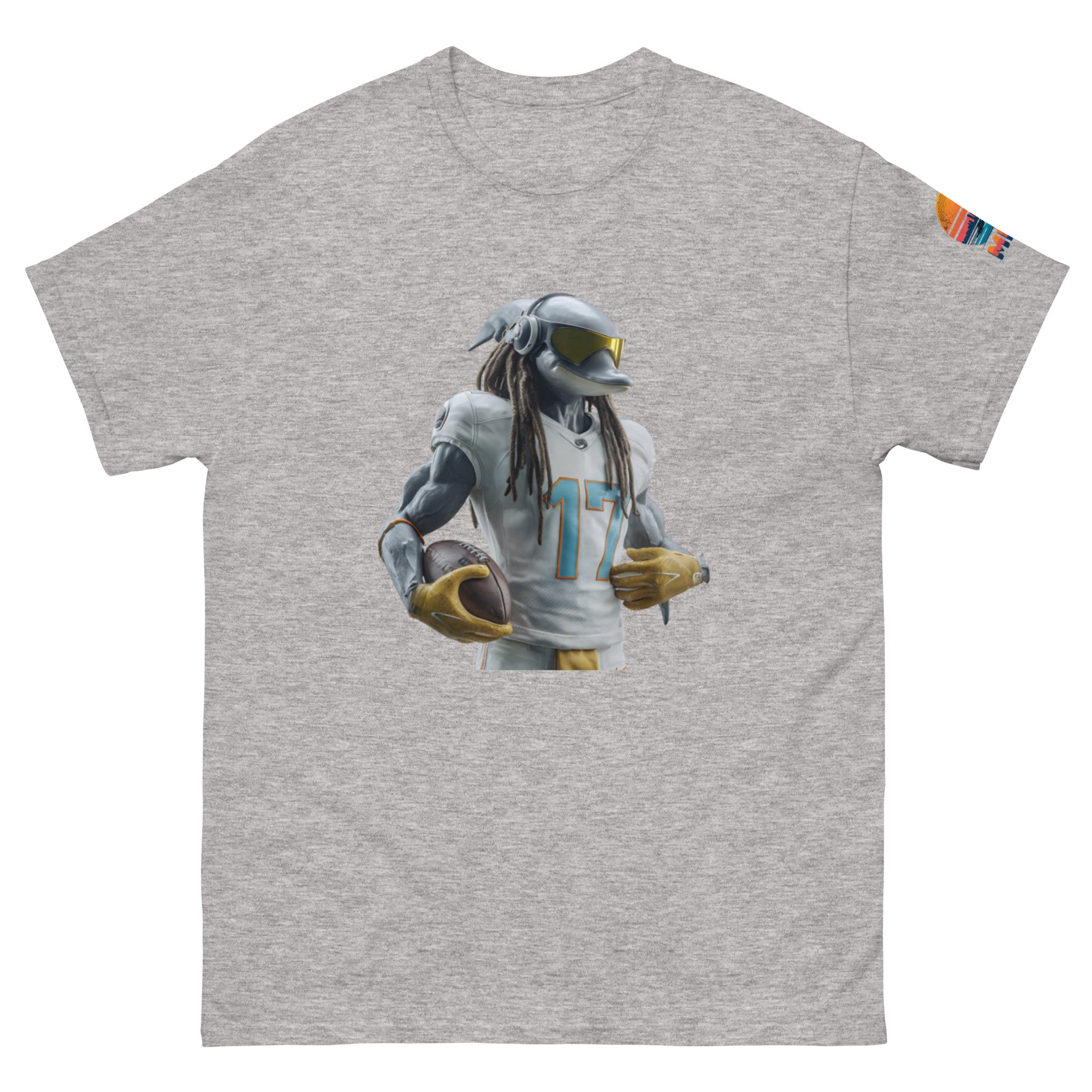 Dolphin 4 M Unisex classic tee Sport Grey