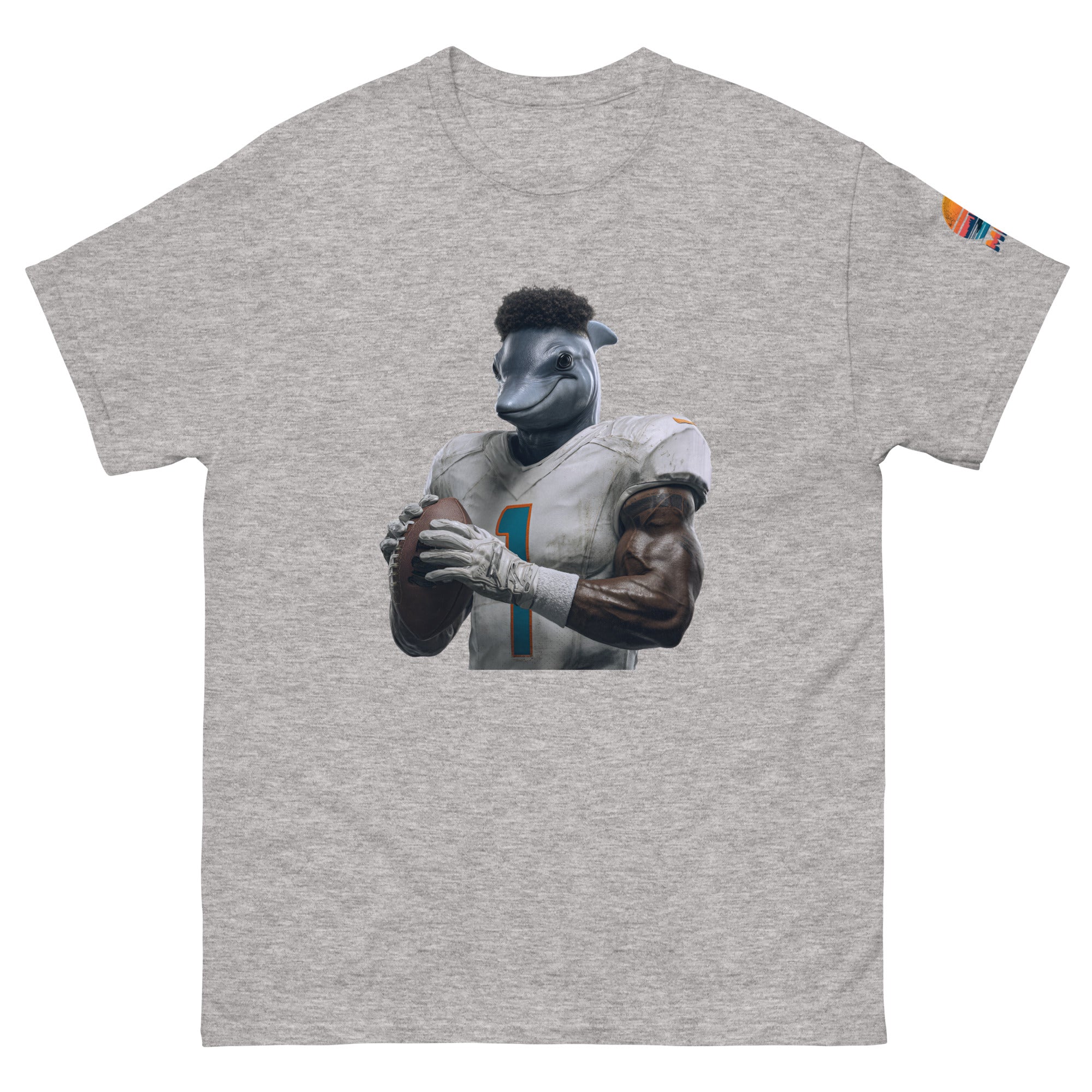 Dolphin 7 M Unisex classic tee Sport Grey