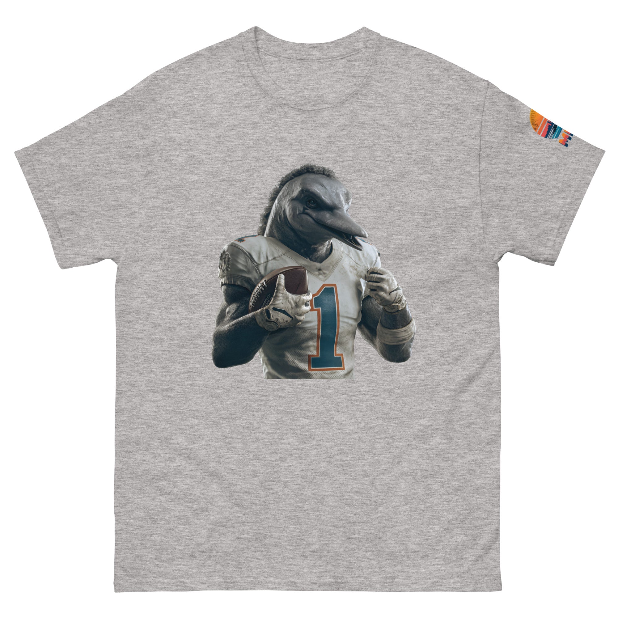 Dolphin 8 M Unisex classic tee Sport Grey