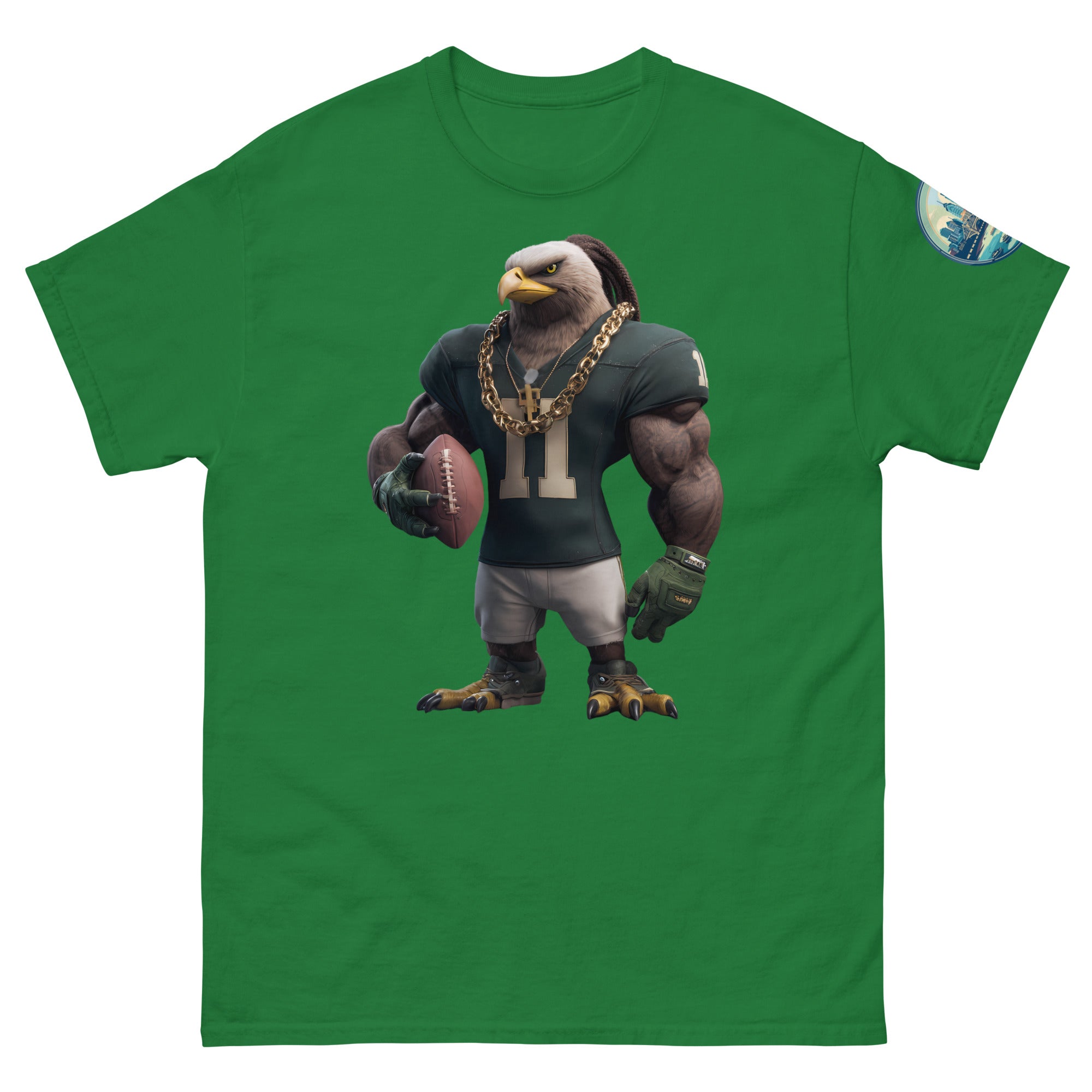 Eagle 5 Men Unisex classic tee Turf Green