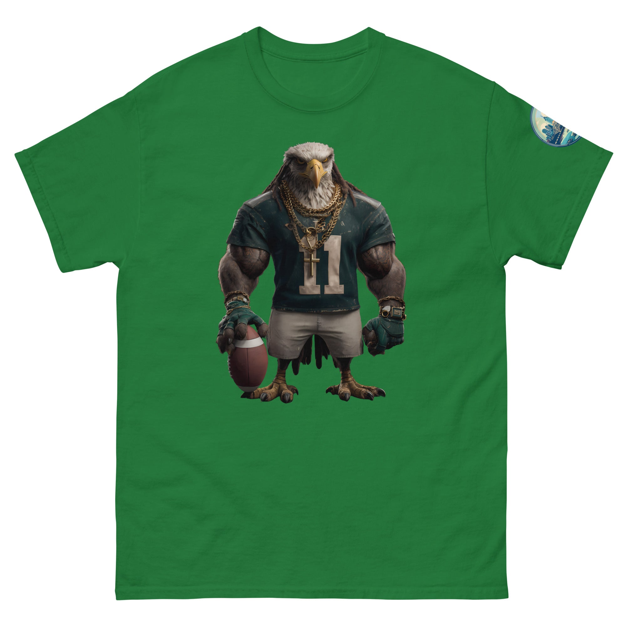 Eagle 8 M Unisex classic tee Turf Green