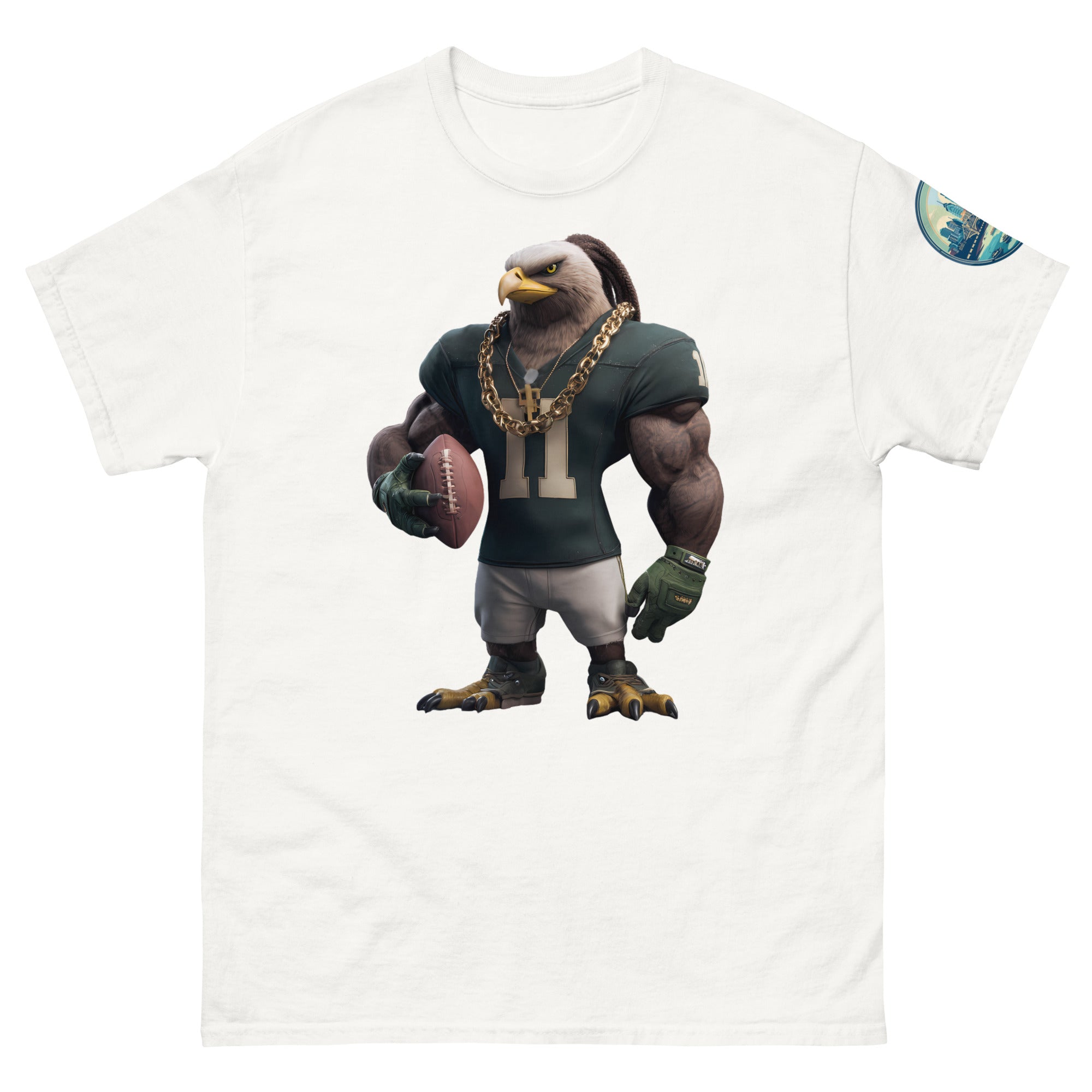 Eagle 5 Men Unisex classic tee White