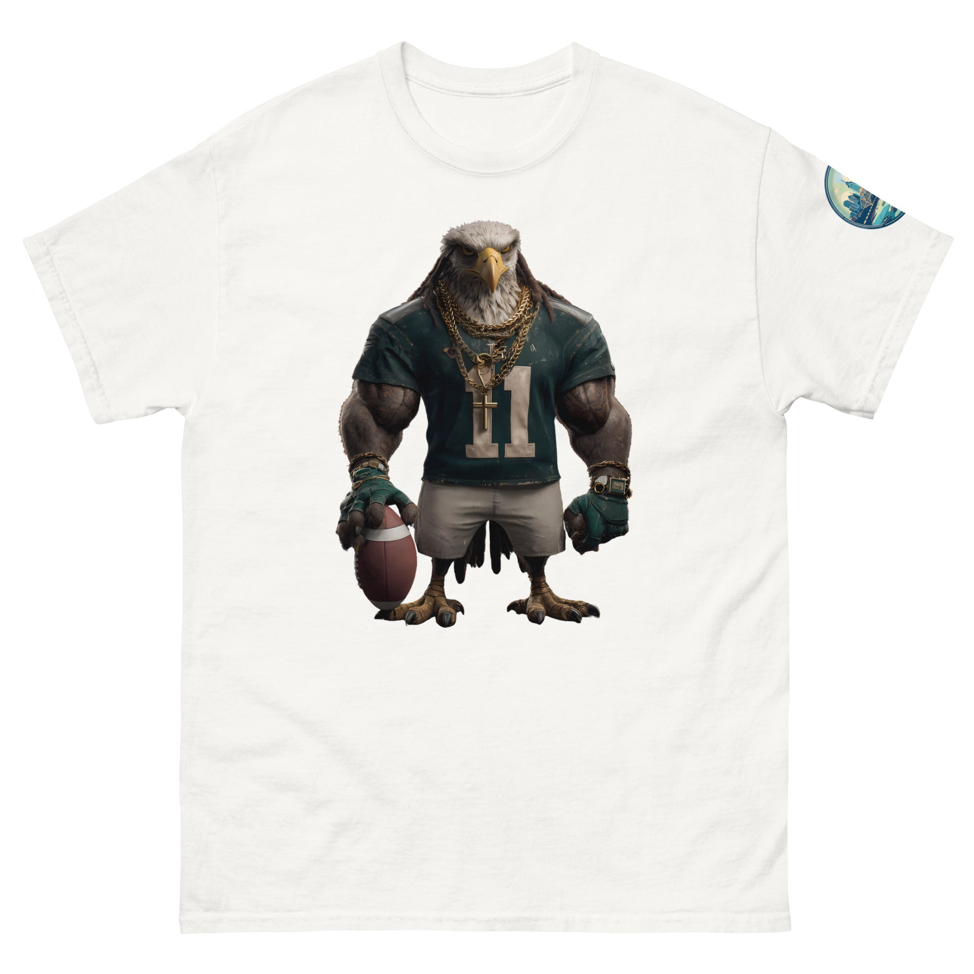 Eagle 8 M Unisex classic tee White