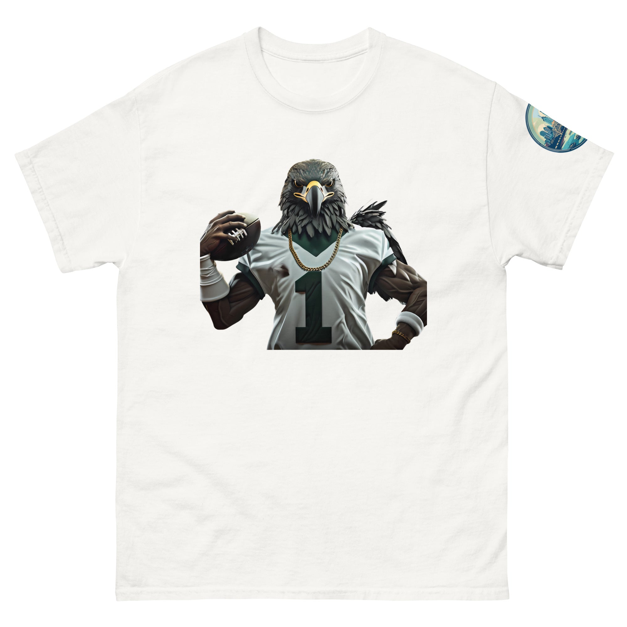 Eagle 10 m Unisex classic tee White