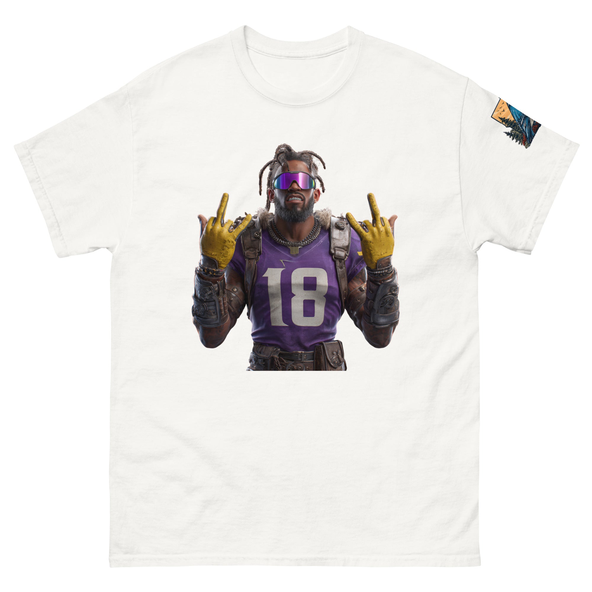 Viking 4 M Unisex classic tee White