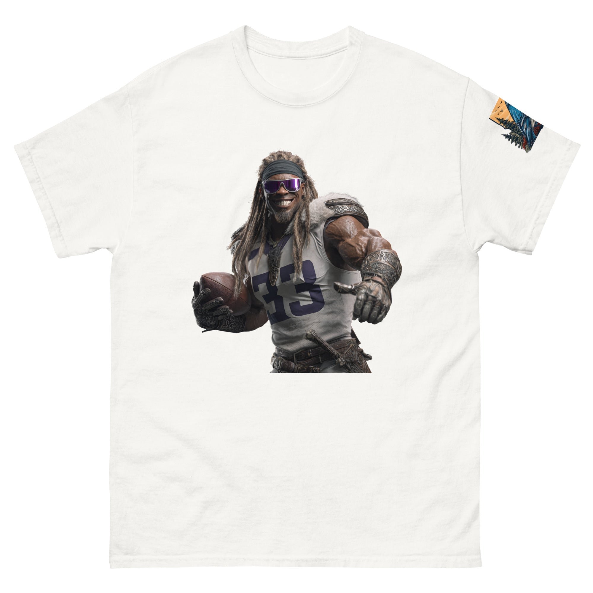 Viking 8 M Unisex classic tee White