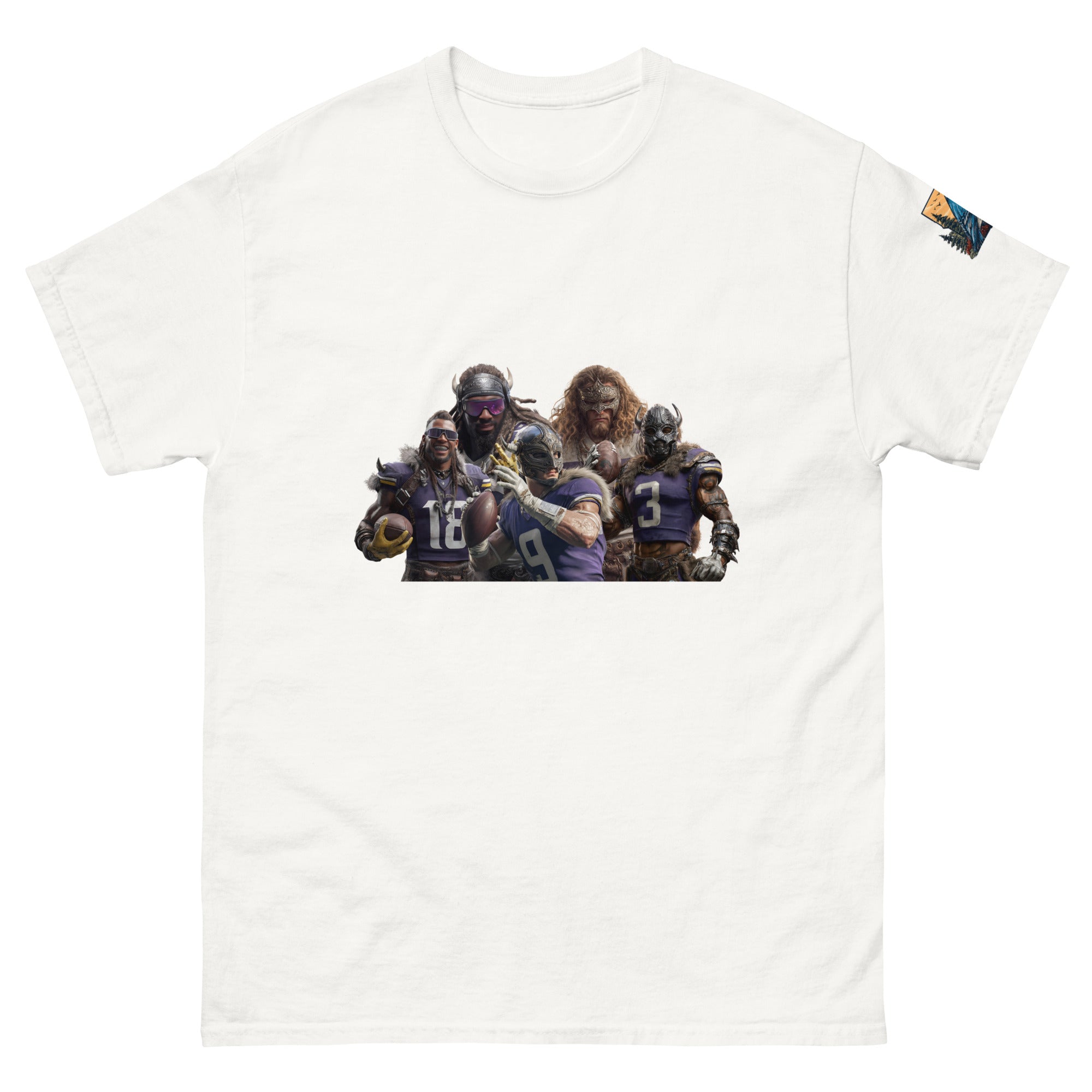 Viking 11 M Unisex classic tee White