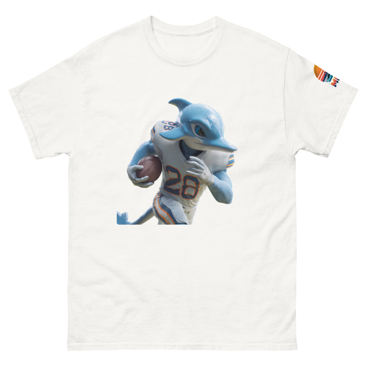 Dolphin 1 M Unisex classic tee White