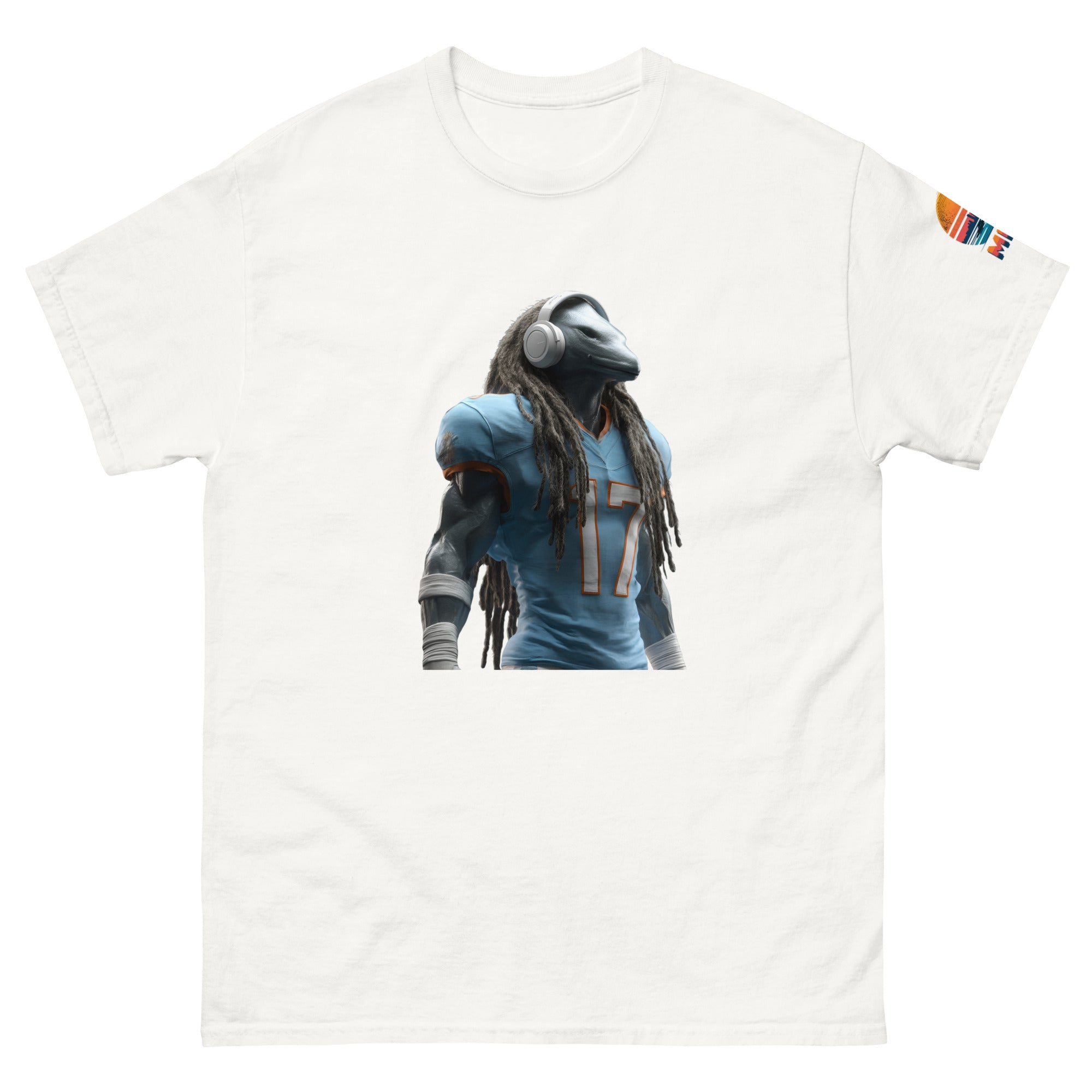 Dolphin 6 M Unisex classic tee White