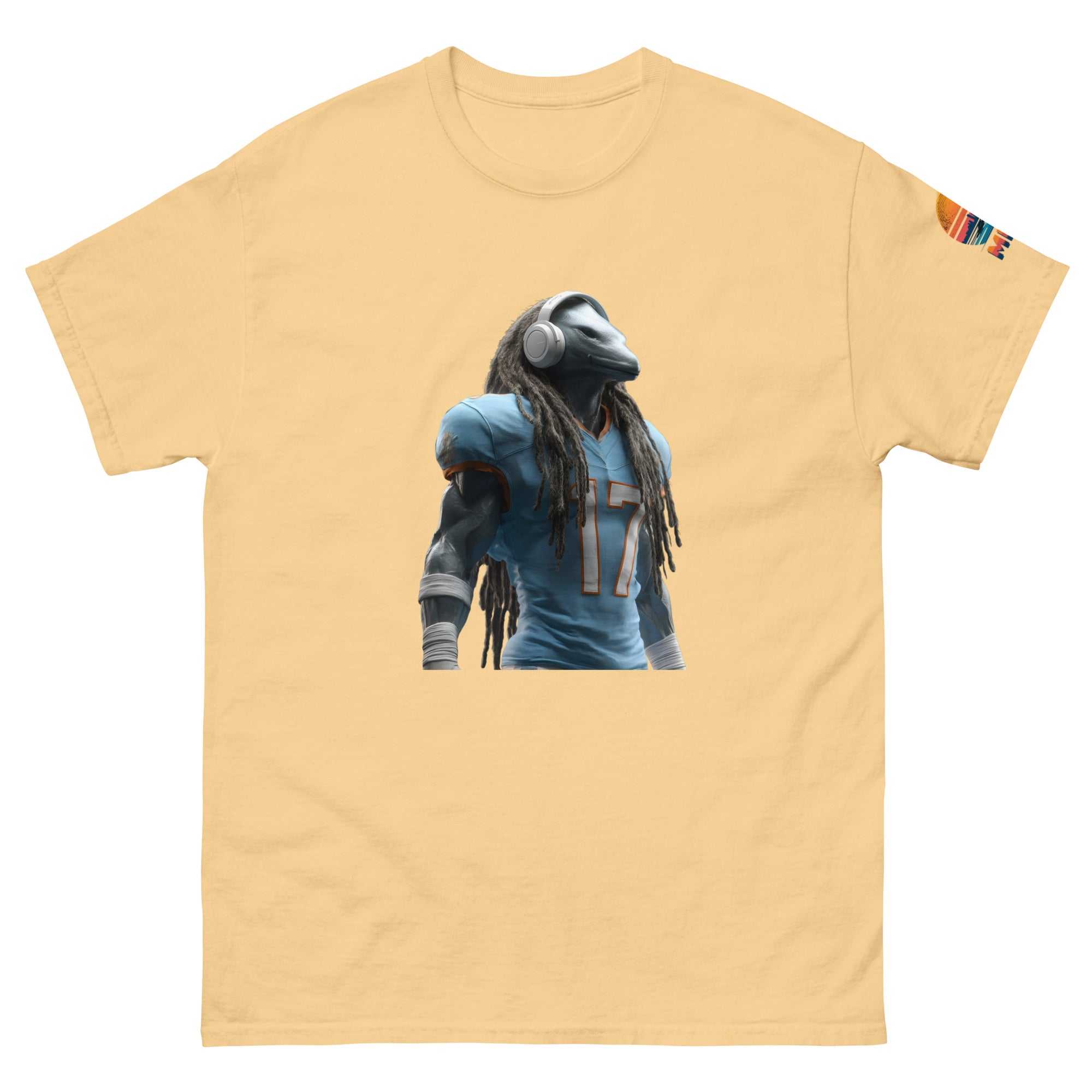 Dolphin 6 M Unisex classic tee Yellow Haze