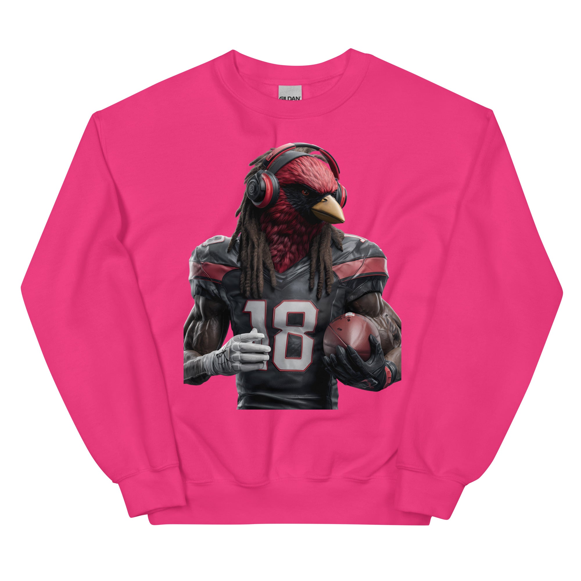 Cardinal 8 men Unisex Sweatshirt Heliconia