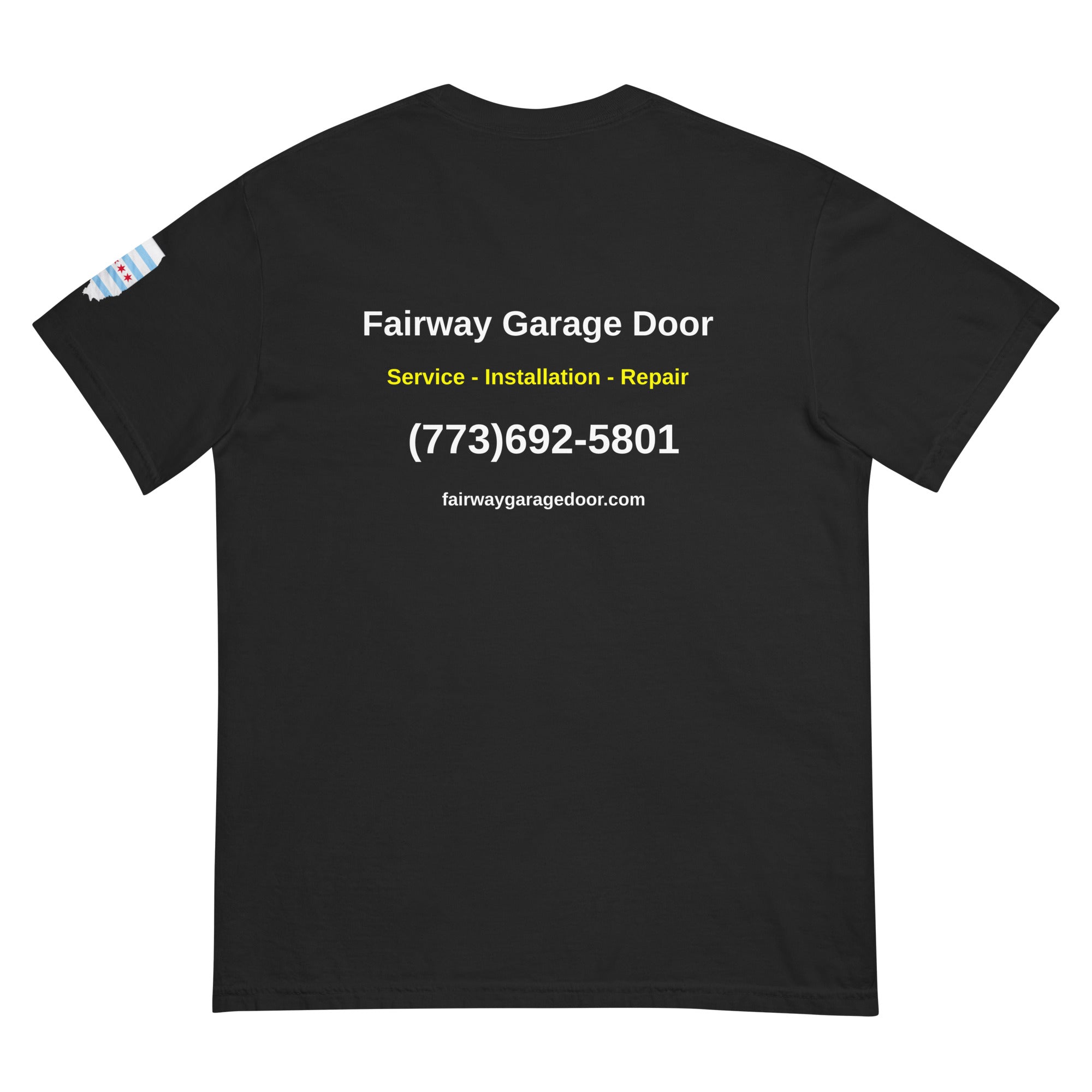 Unisex garment-dyed heavyweight t-shirt Fairway T Shirt 1