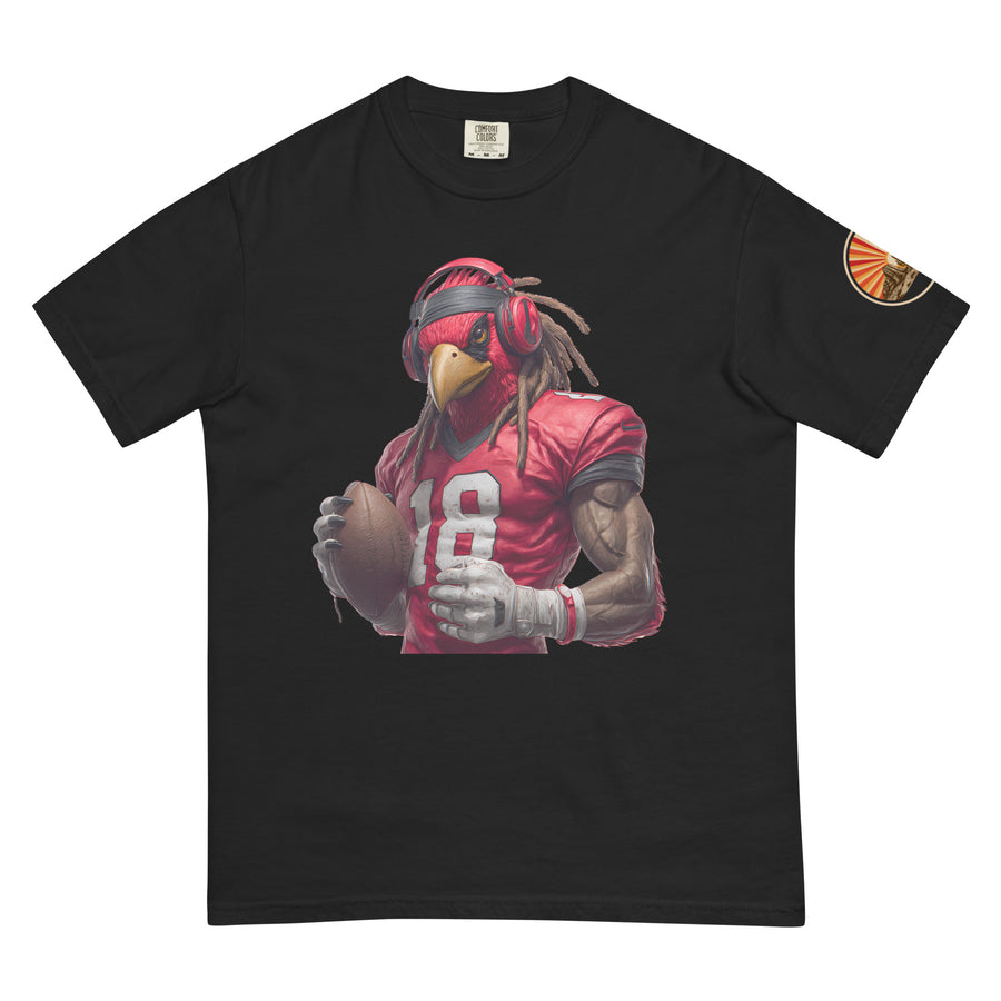 Cardinal 4 Men Unisex garment-dyed heavyweight t-shirt