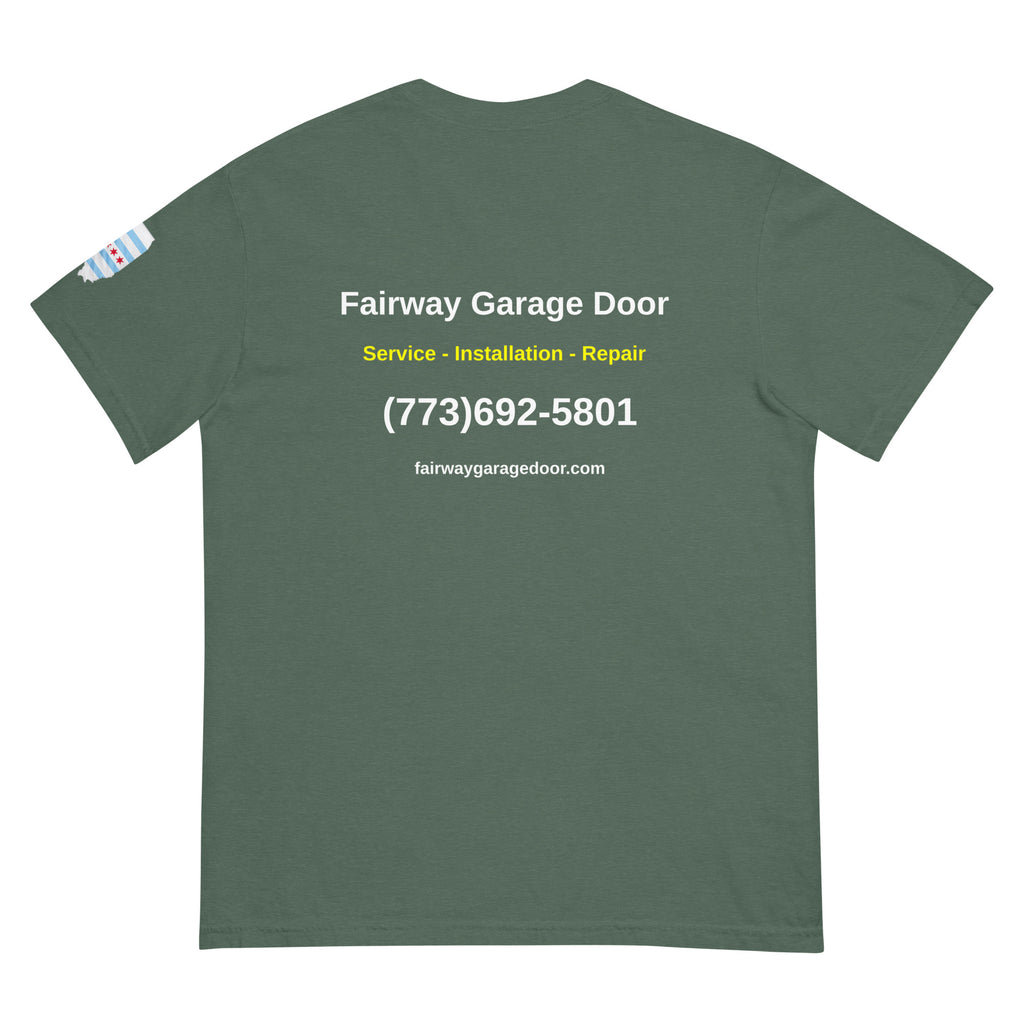 Unisex garment-dyed heavyweight t-shirt Fairway T Shirt 1
