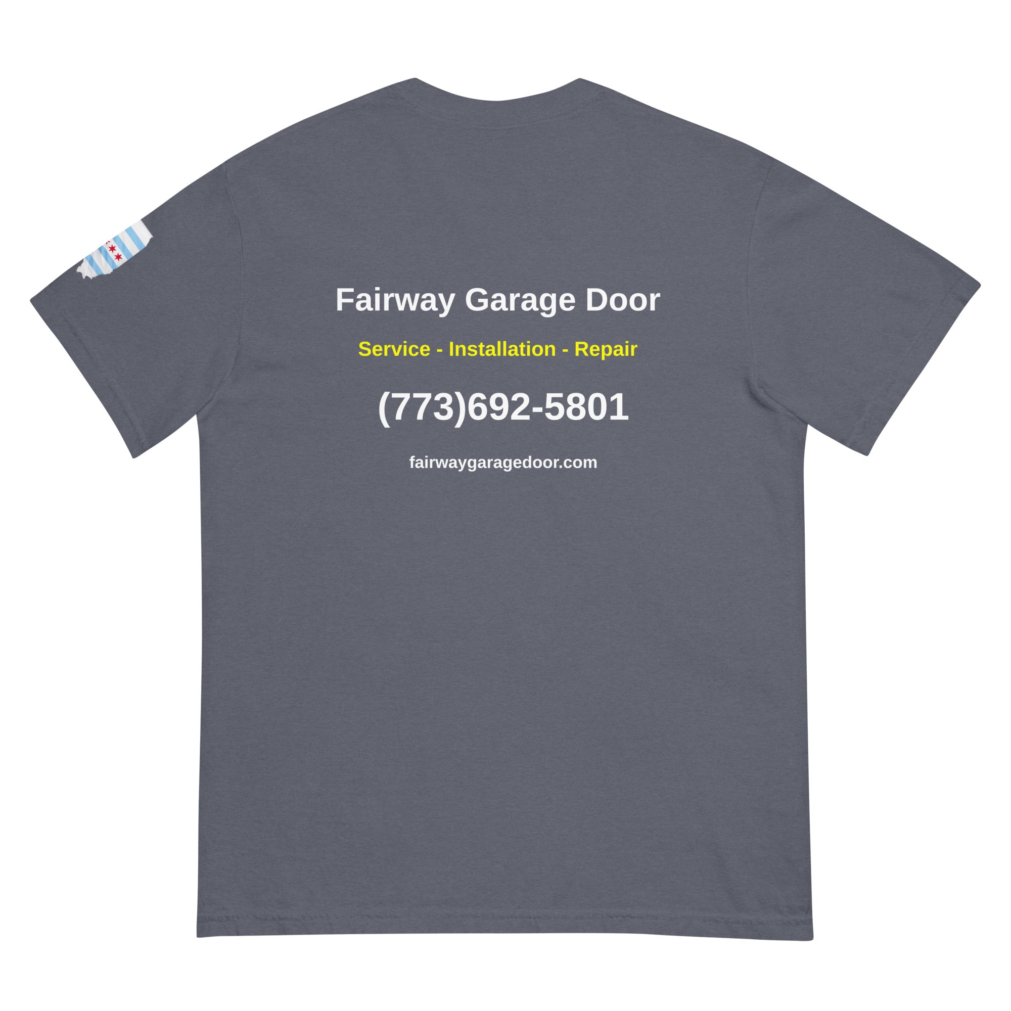 Unisex garment-dyed heavyweight t-shirt Fairway T Shirt 1