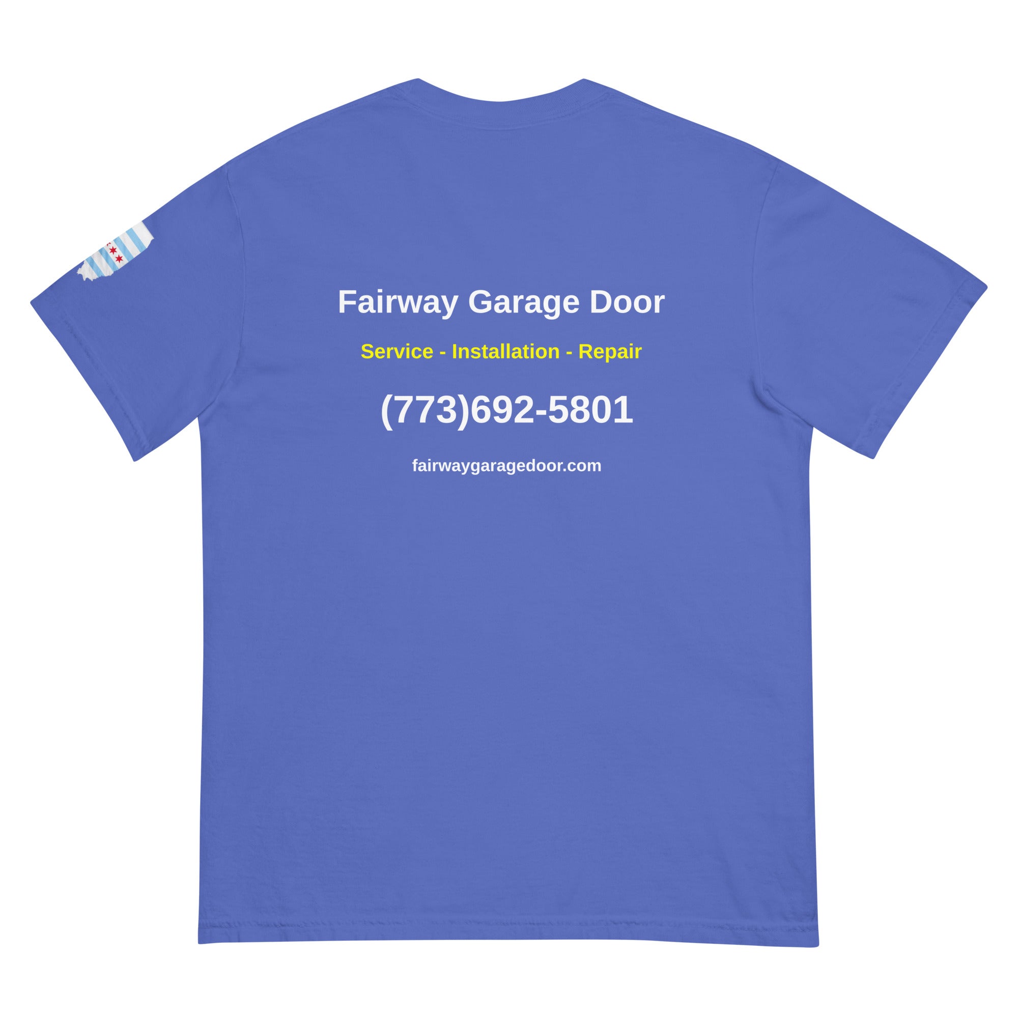 Unisex garment-dyed heavyweight t-shirt Fairway T Shirt 1
