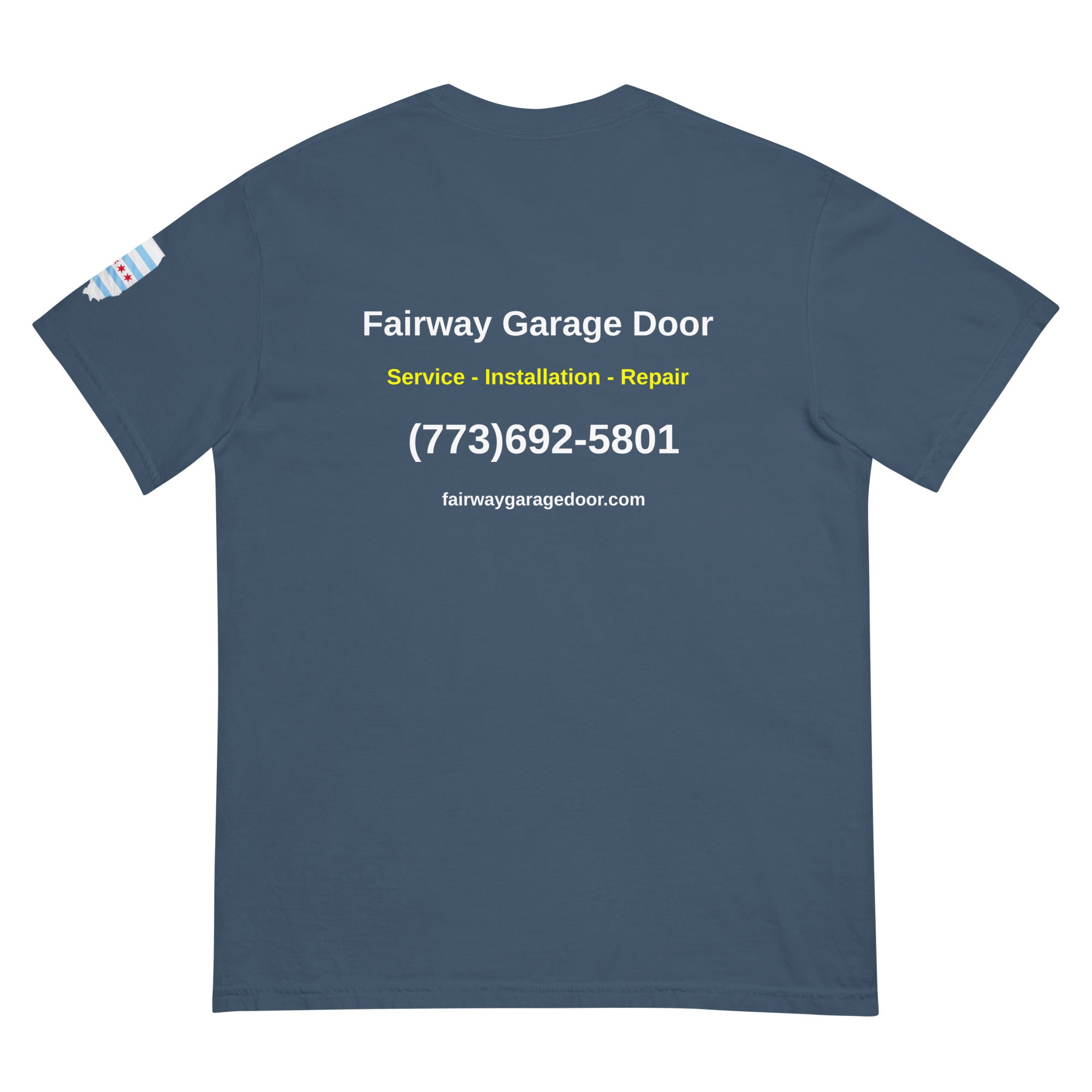 Unisex garment-dyed heavyweight t-shirt Fairway T Shirt 1