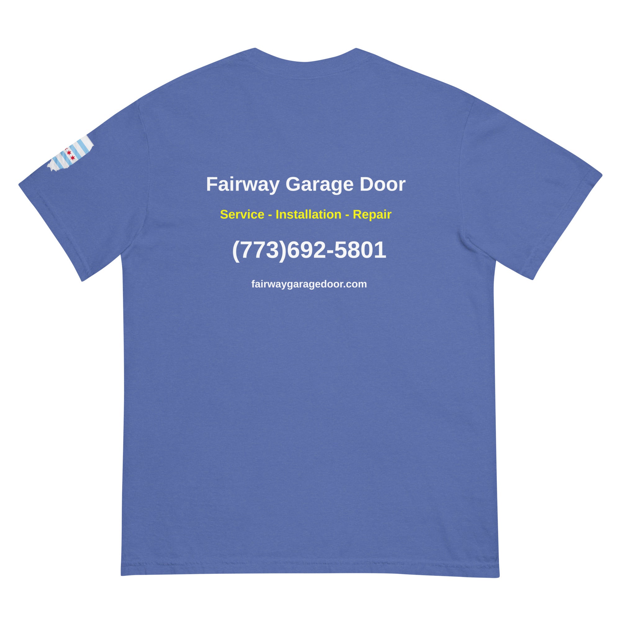 Unisex garment-dyed heavyweight t-shirt Fairway T Shirt 1