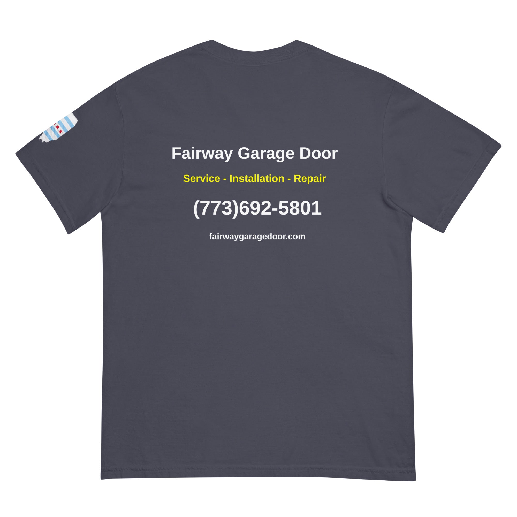 Unisex garment-dyed heavyweight t-shirt Fairway T Shirt 1