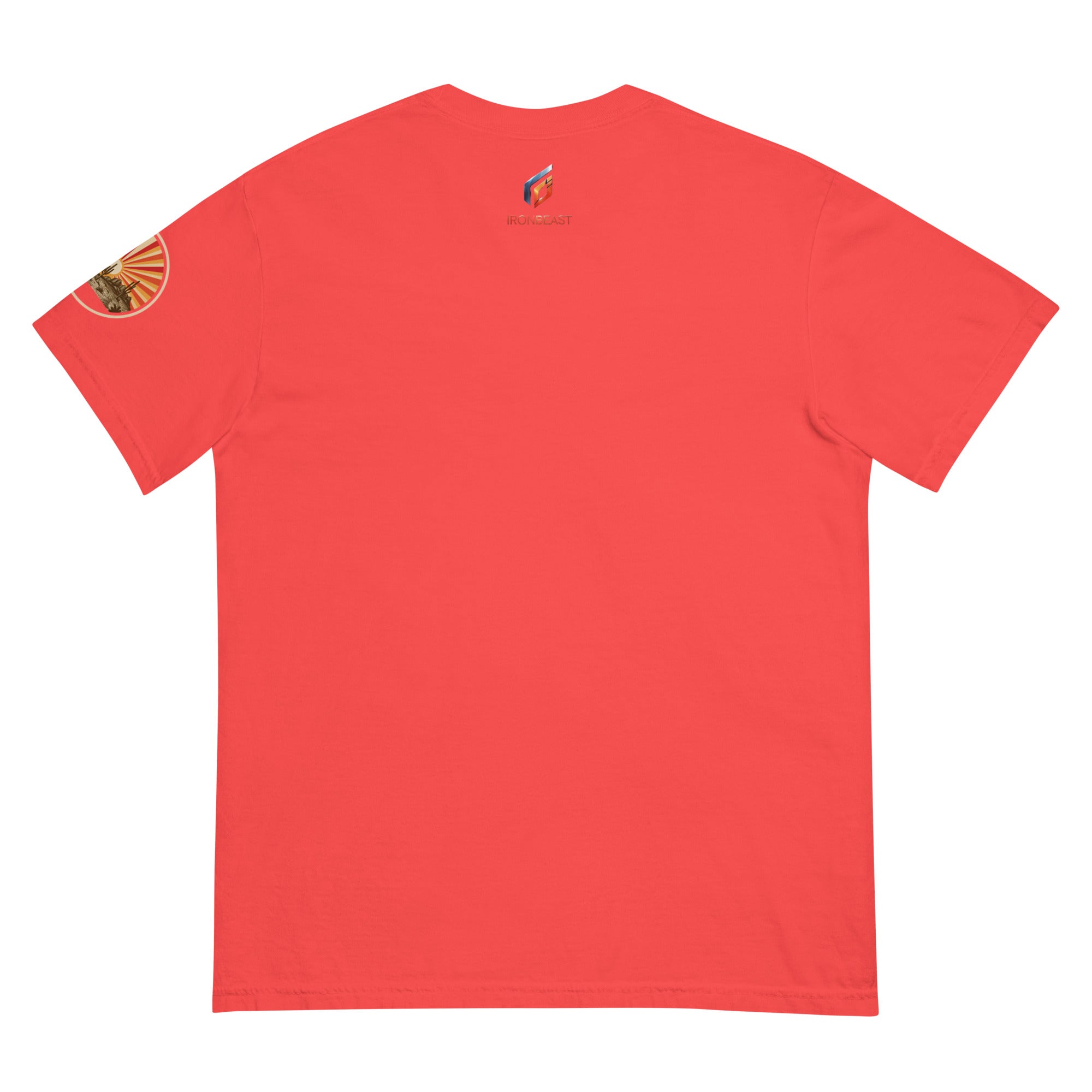 Cardinal 4 Men Unisex garment-dyed heavyweight t-shirt