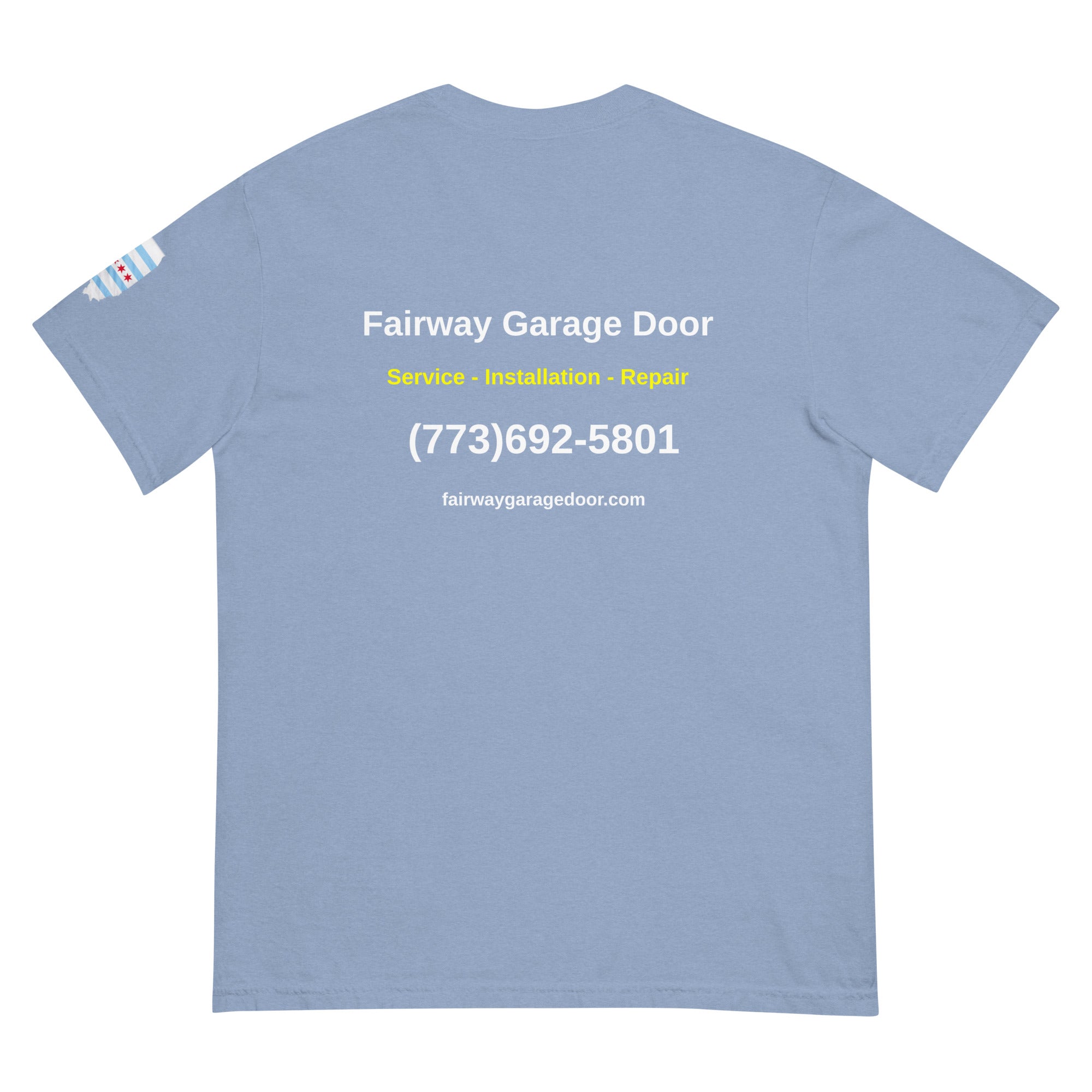 Unisex garment-dyed heavyweight t-shirt Fairway T Shirt 1