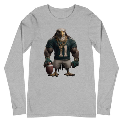 Eagle 8 M Unisex Long Sleeve Tee Athletic Heather